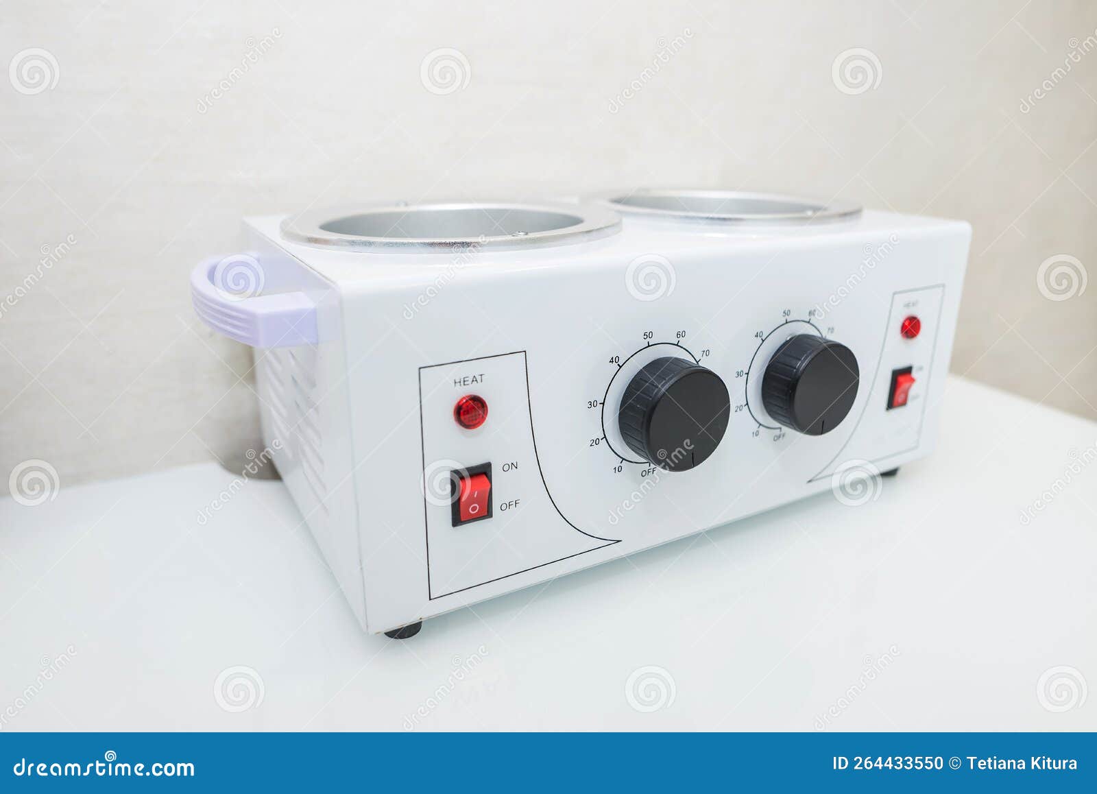 Preparation of Sugar Paste or Wax for Shugaring. Apparatus for Sugaring. a Device for Heating