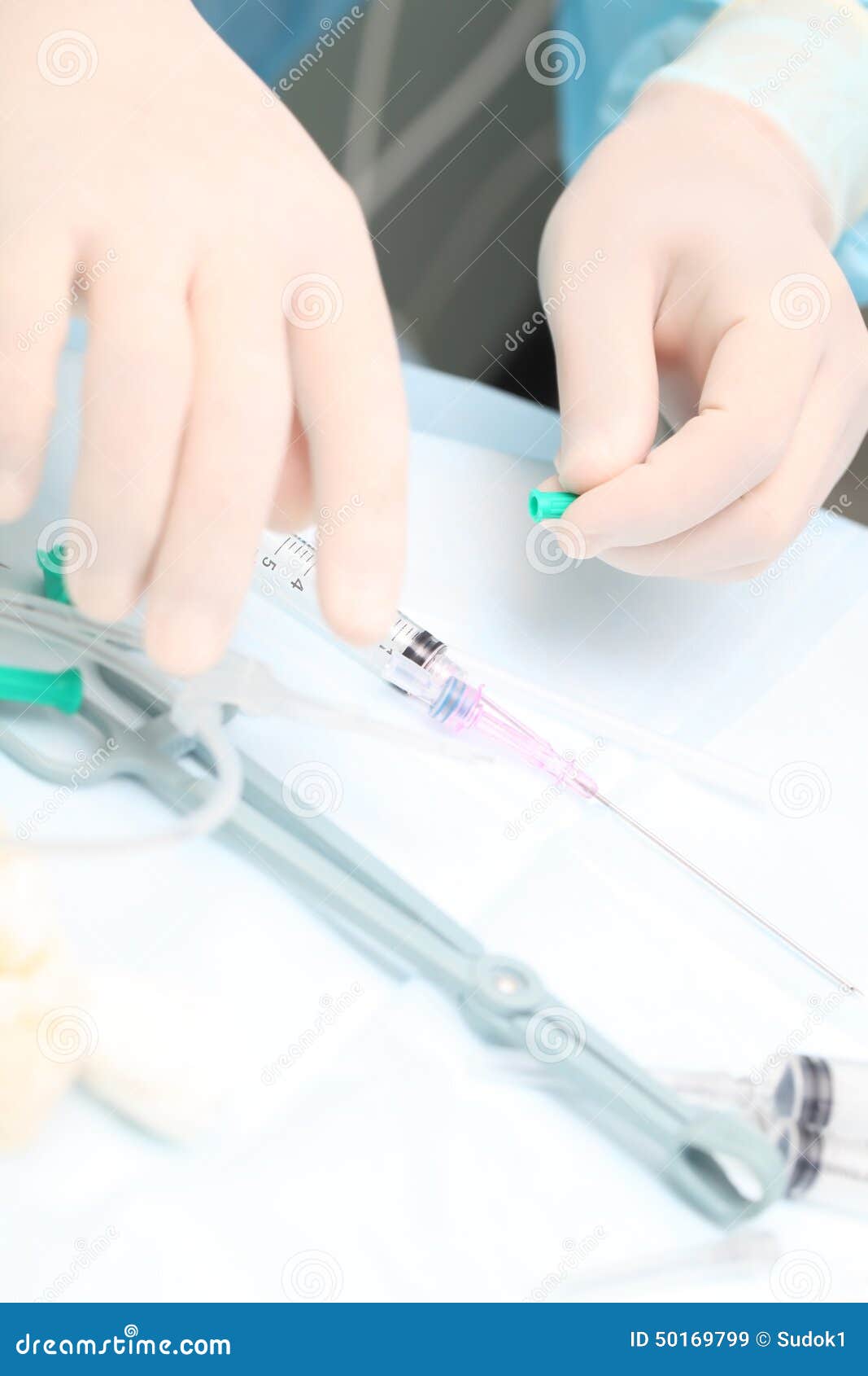 Preparation Tools for Medical Procedures Stock Image Image of adult