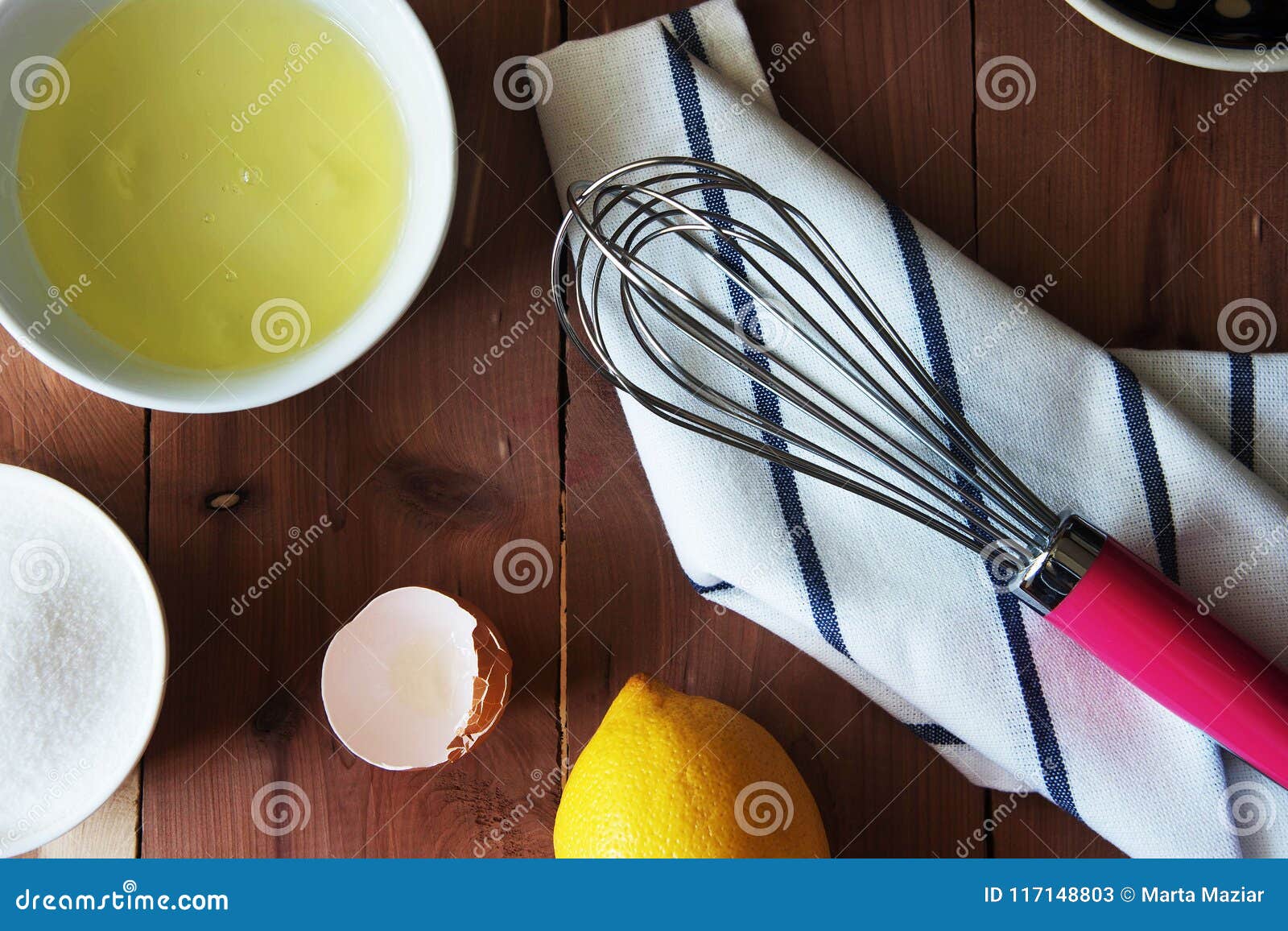 Preparation for the Whisking of Egg Whites Stock Image Image of group