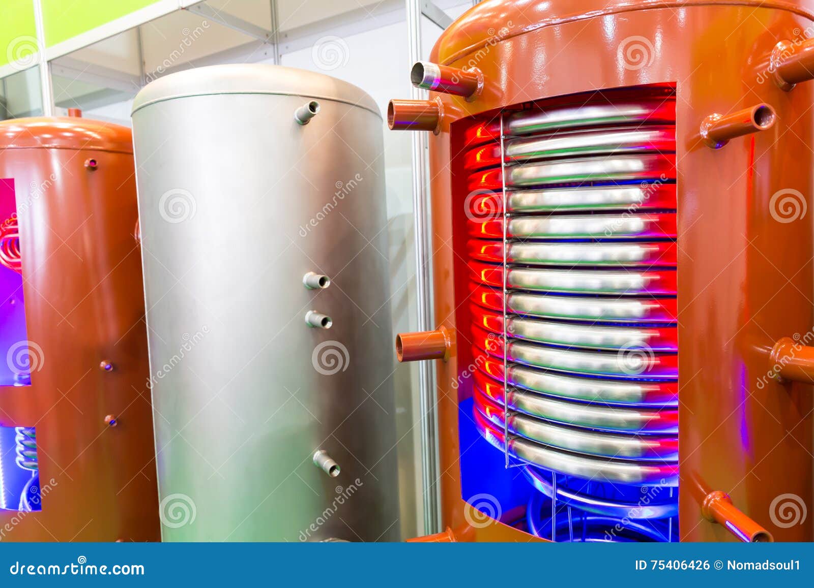 Prepared Boiler for Heating Water Stock Photo Image of fuel, industry