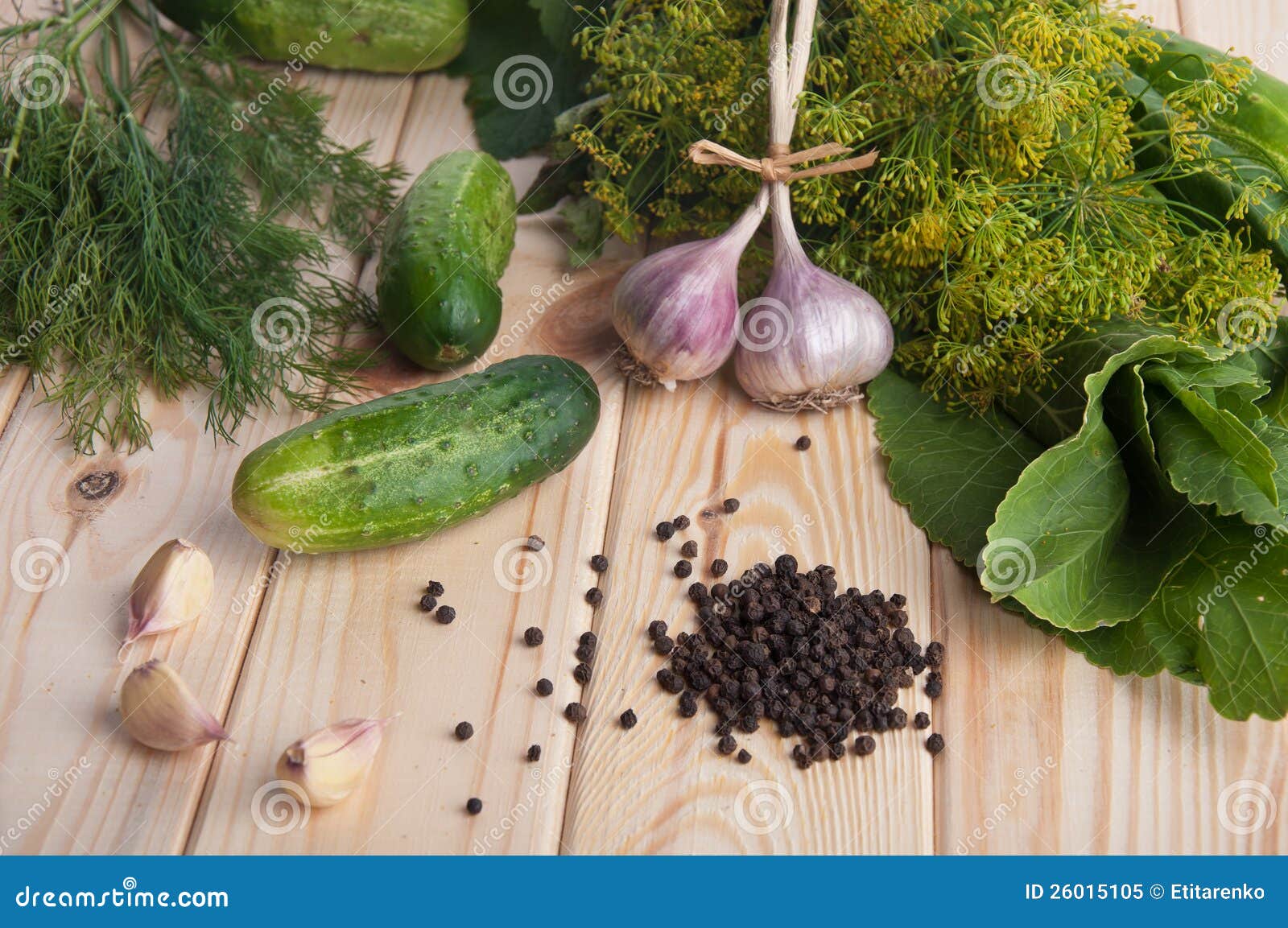 Preparing Cucumbers for Pickling Stock Image Image of food, preparation 26015105
