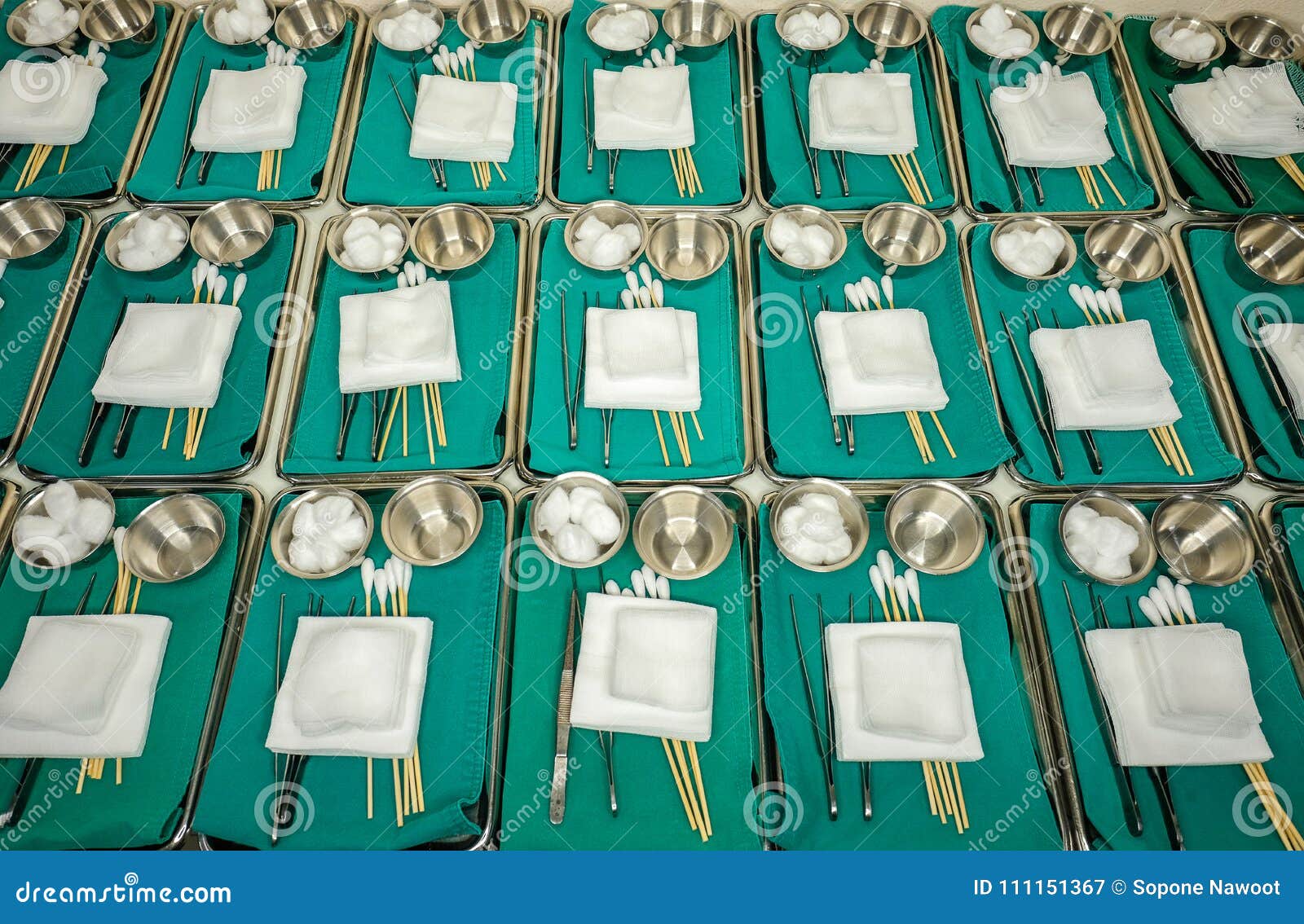 Preparing dressing sets stock image. Image of skin, autoclaving 111151367