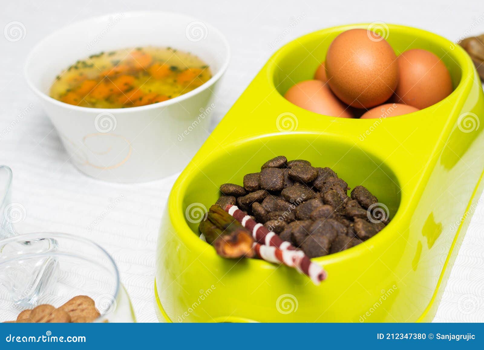 Preparing Natural Organic Food for Pets at Home Stock Photo Image of freshness, biscuit 212347380