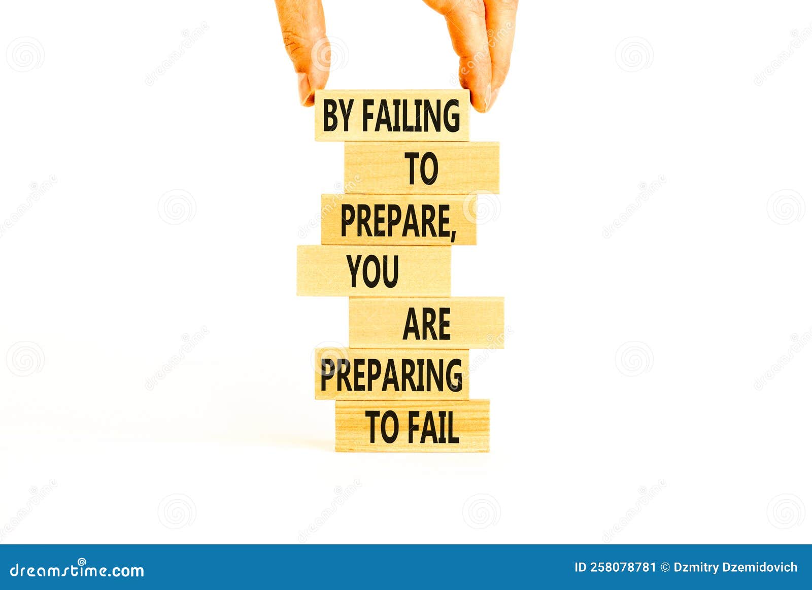 Preparing Symbol. Concept Words by Failing To Prepare You are Preparing