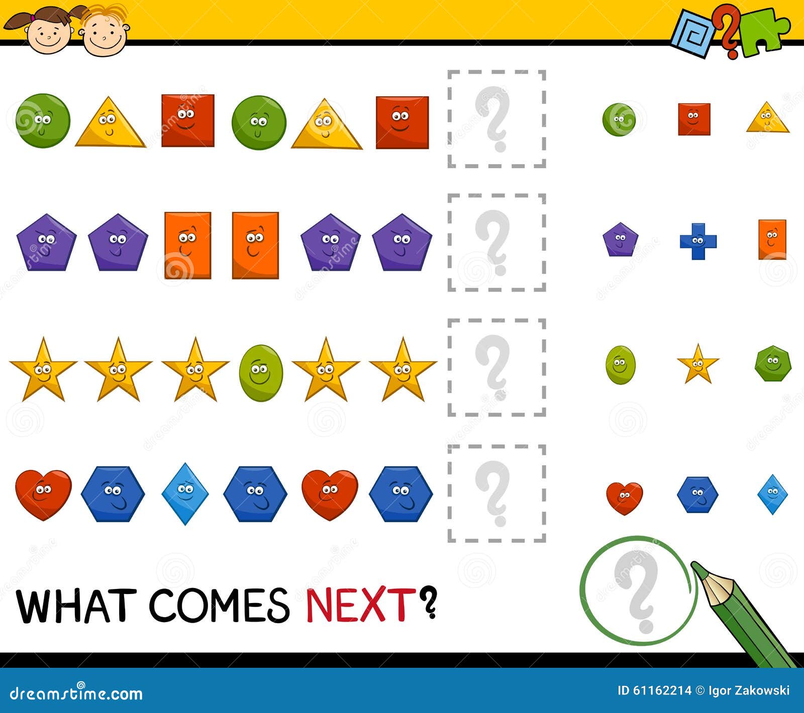 Simple Geometric Shapes For Children. Stock Photo | CartoonDealer.com