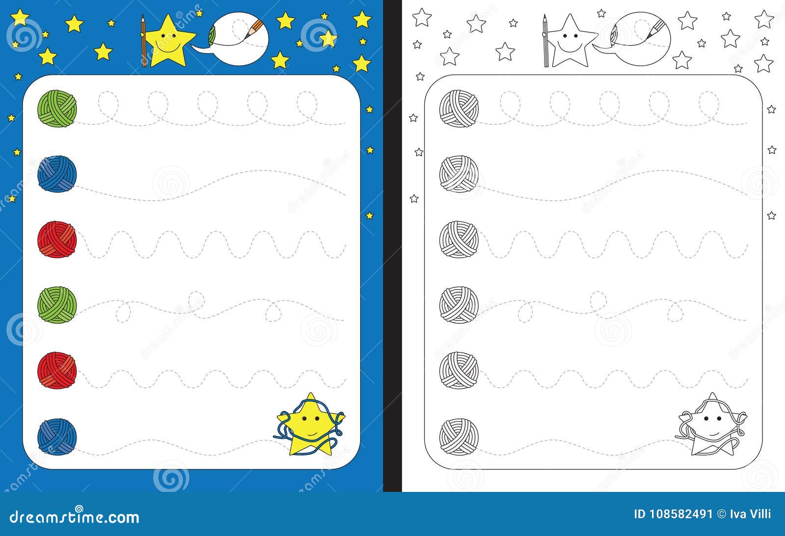 preschool worksheet