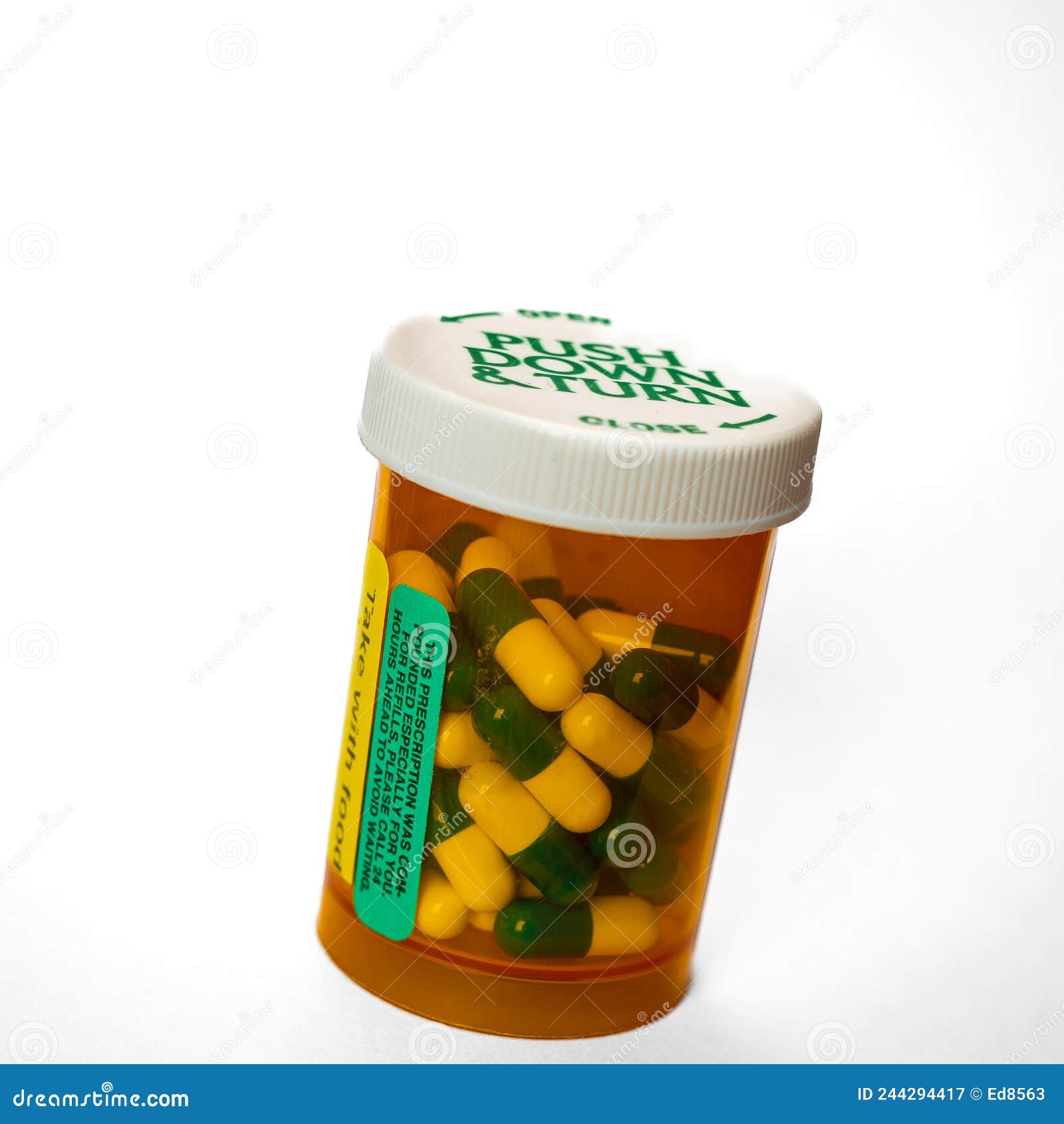 Orange Pill With I 2
