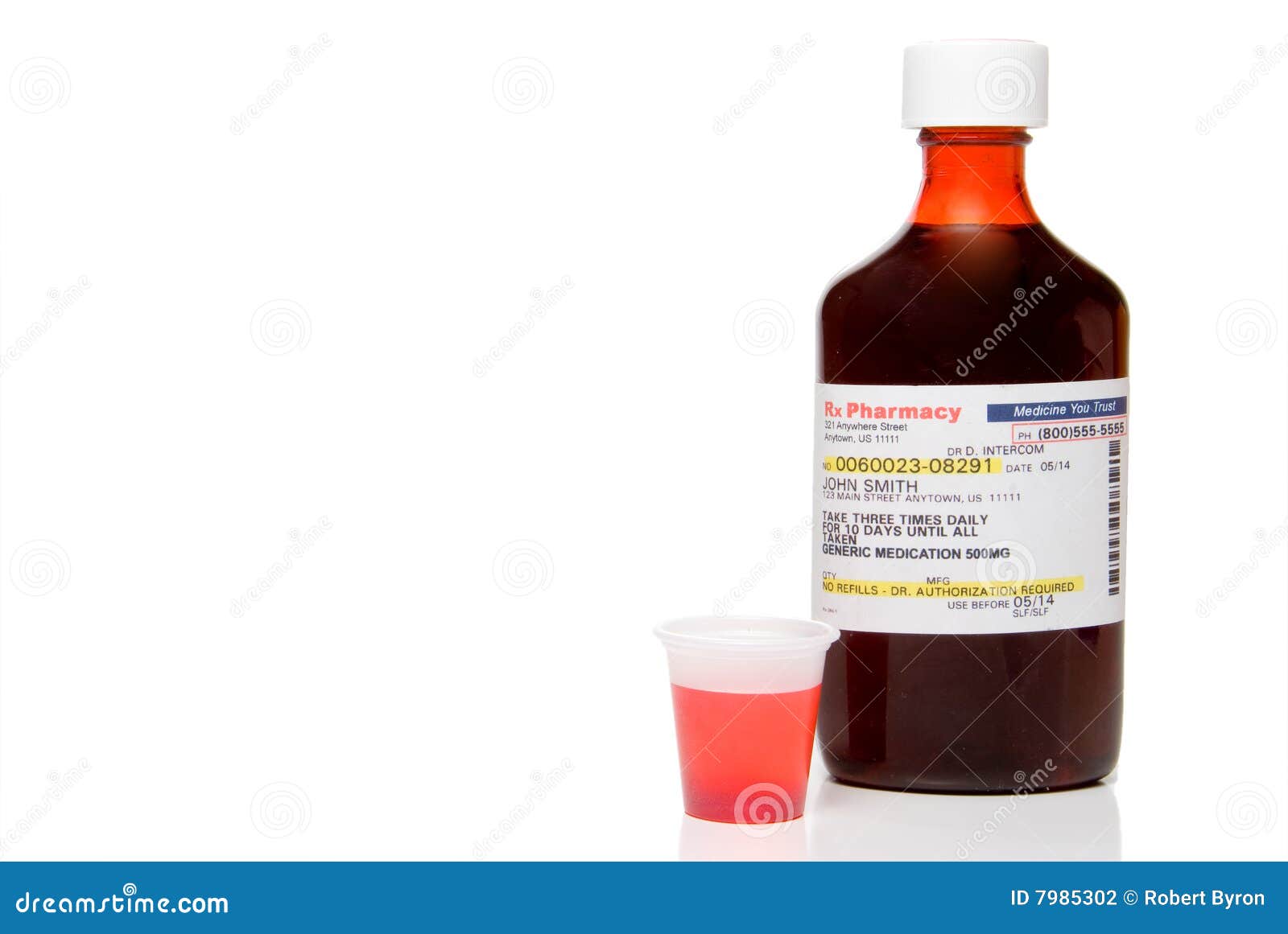 Prescription Medicine Stock Photography Image 7985302
