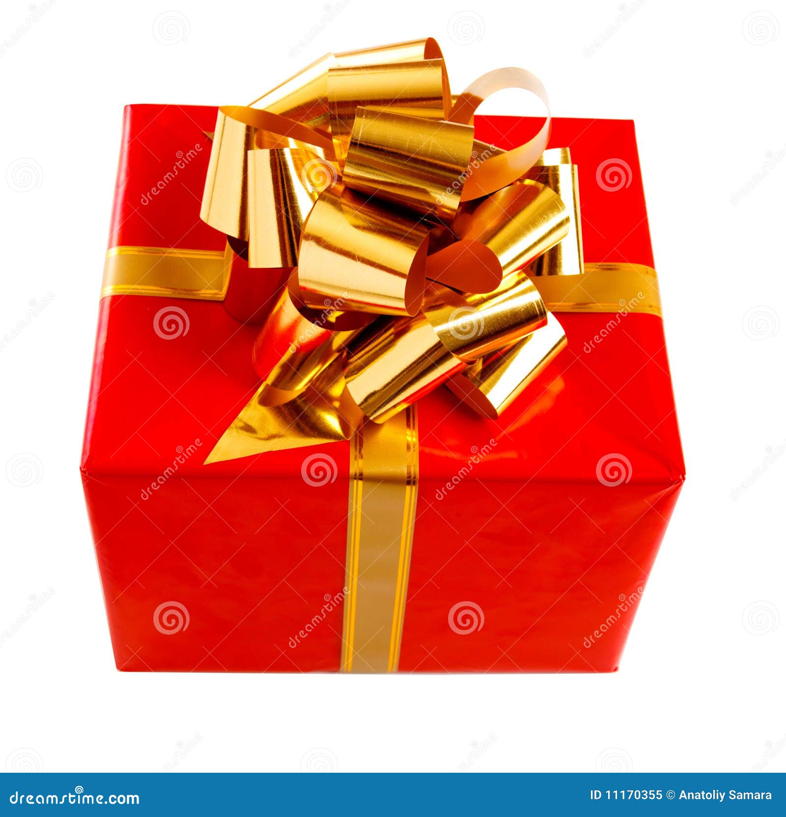 Present stock image. Image of gold, golden, holiday, christmas - 11170355