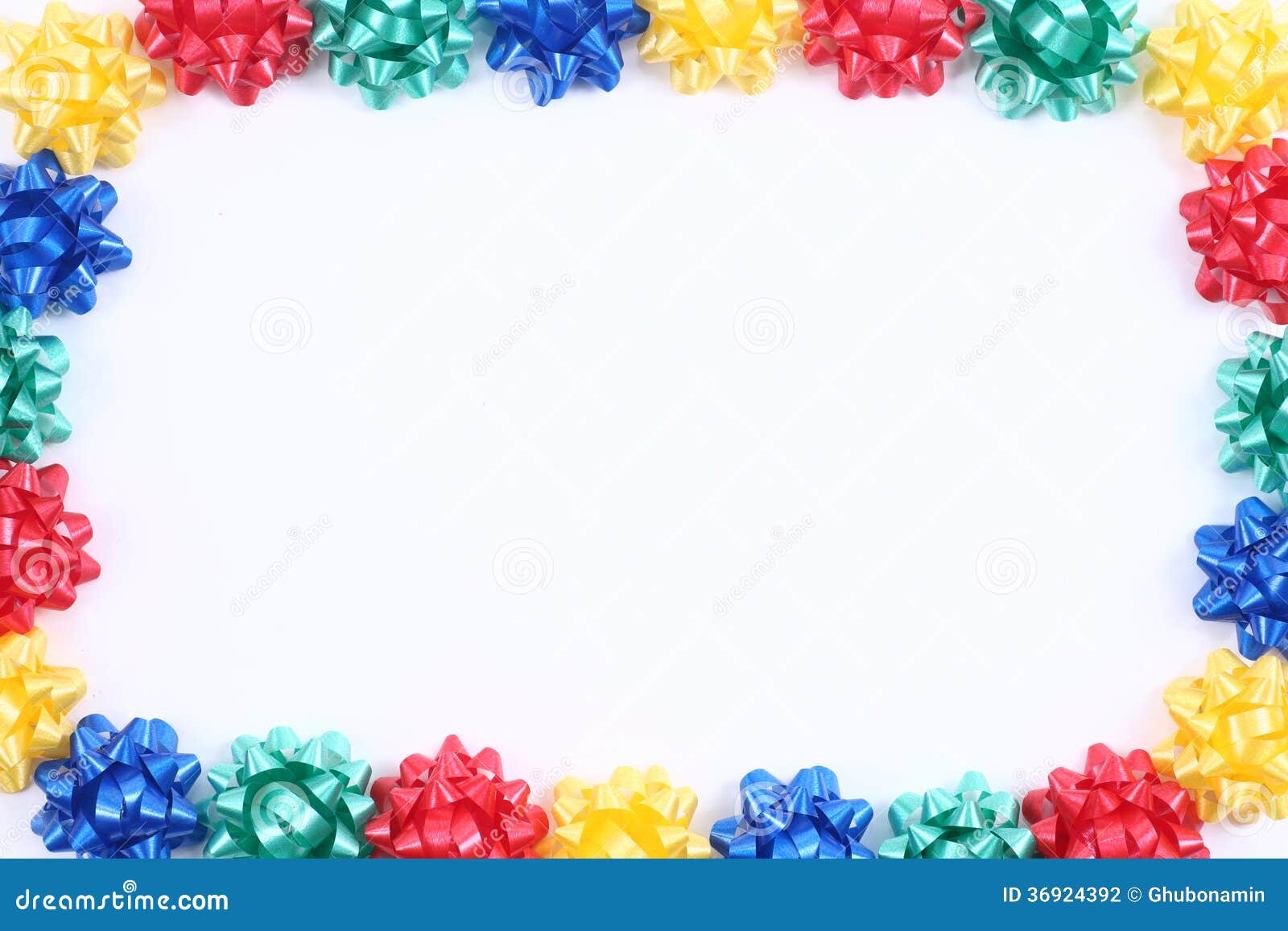 Present ribbons on white stock photo. Image of ribbon 36924392