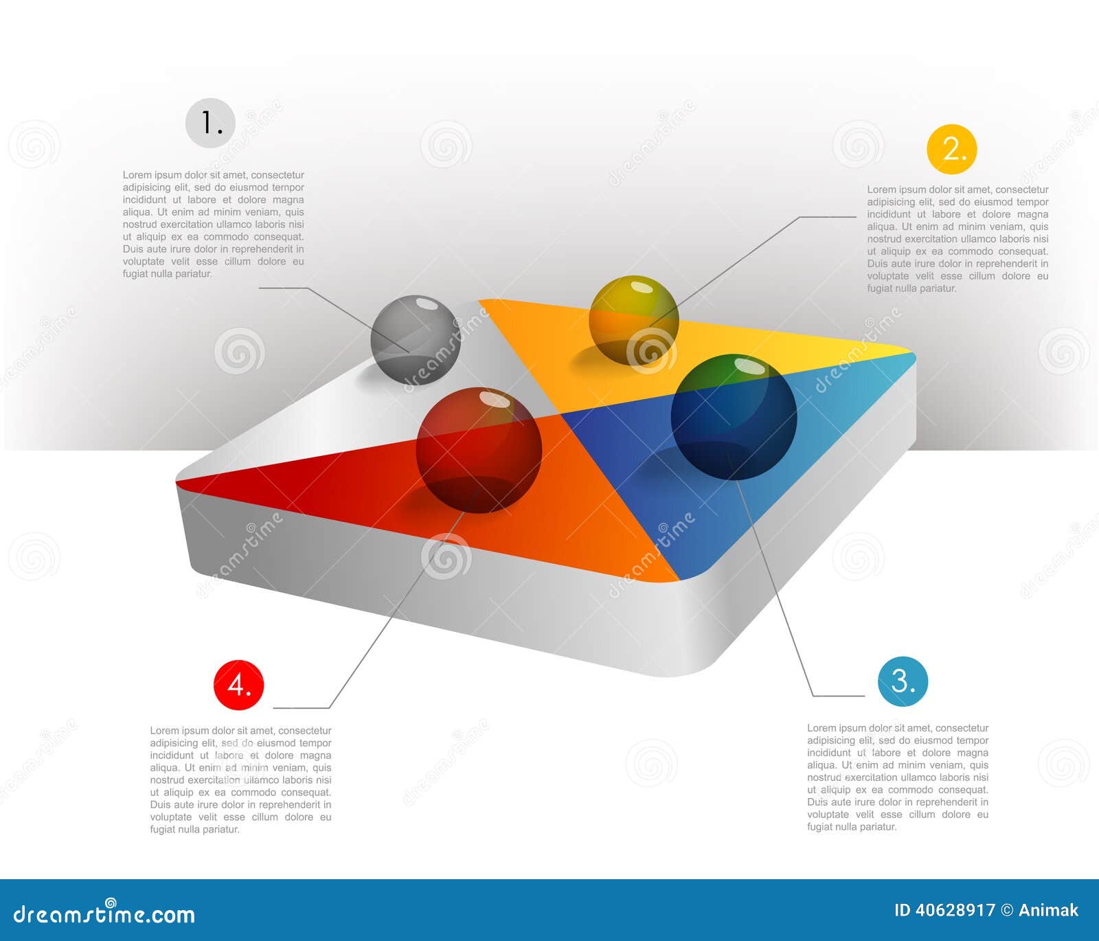 Hexagon Pie Chart