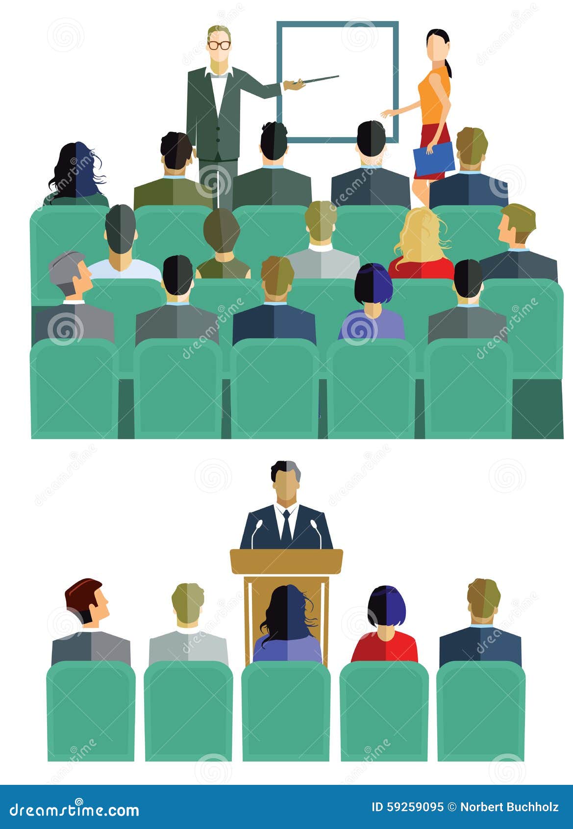 presentations, lectures or courses