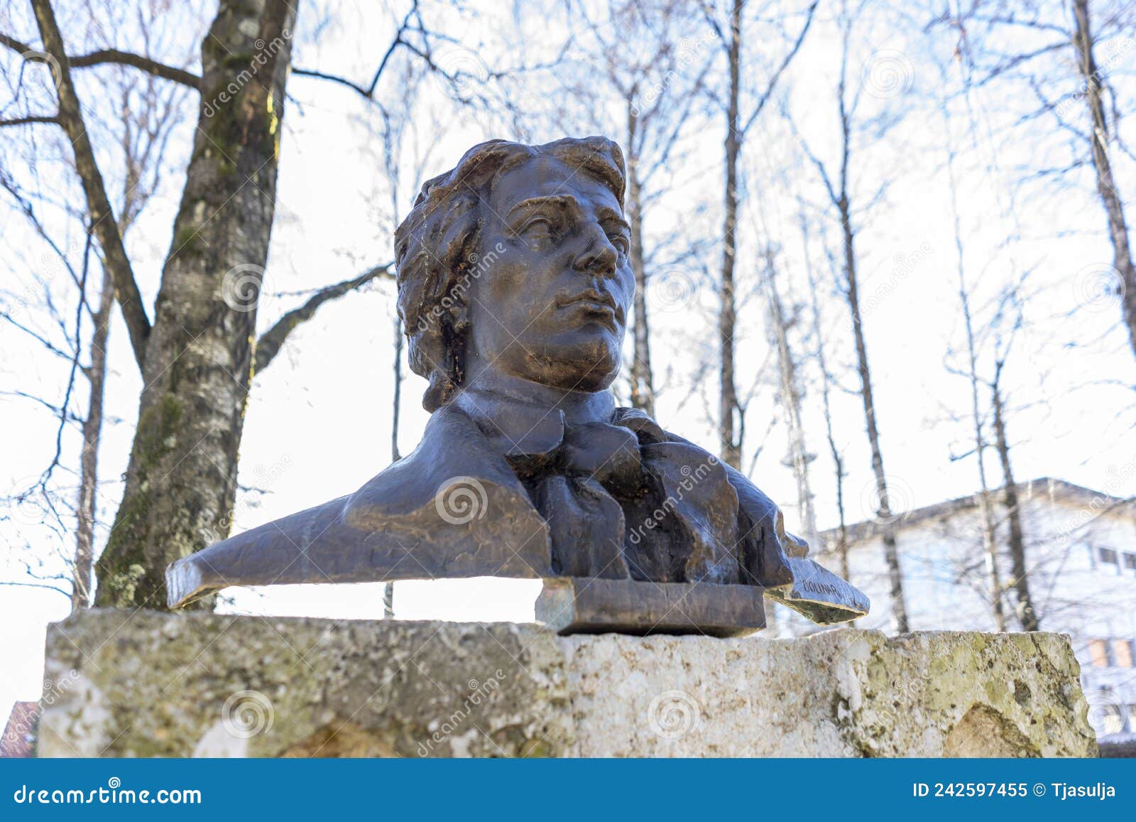 presernov gaj is a memorial park in kranj.