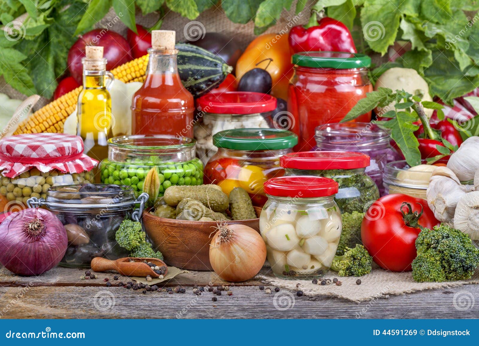preservation of fruits and vegetables