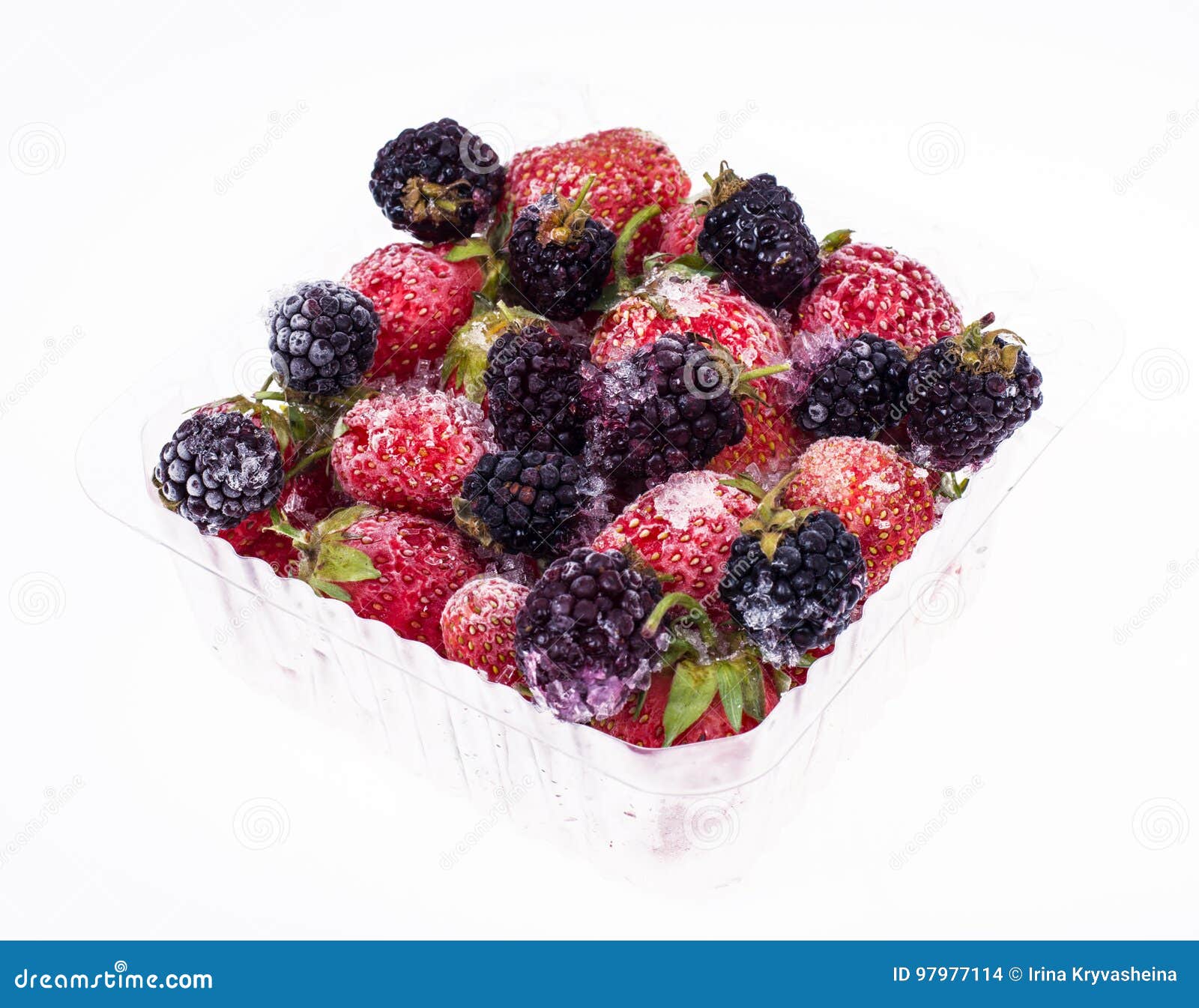 Preservation of Vitamins in Frozen Berries Stock Photo Image of