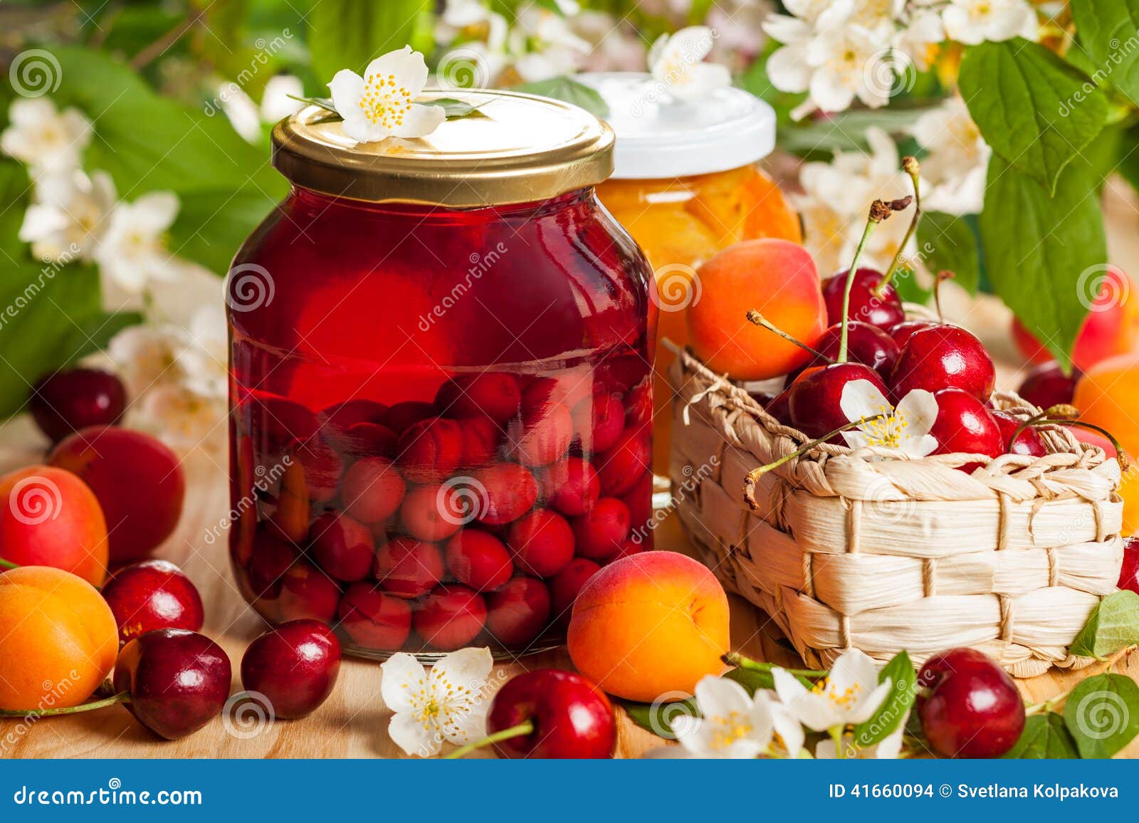 Preserved Fruit and Berries Stock Photo Image of compote, food 41660094