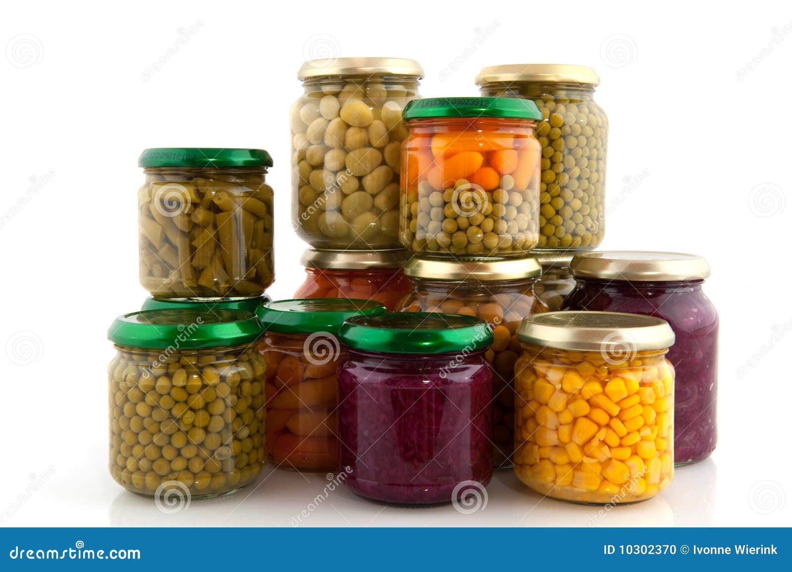 Preserved vegetables stock photo. Image of canned, marrowfats 10302370