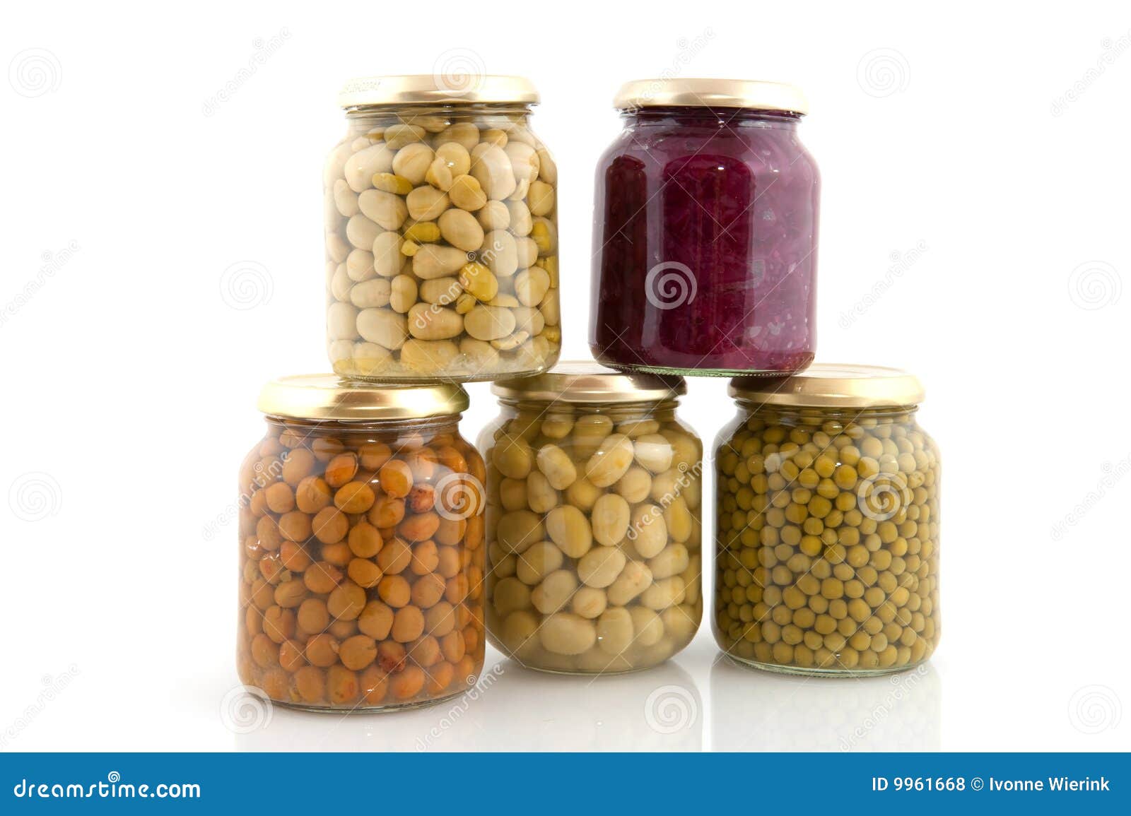 Preserved vegetables stock photo. Image of beets, peas 9961668
