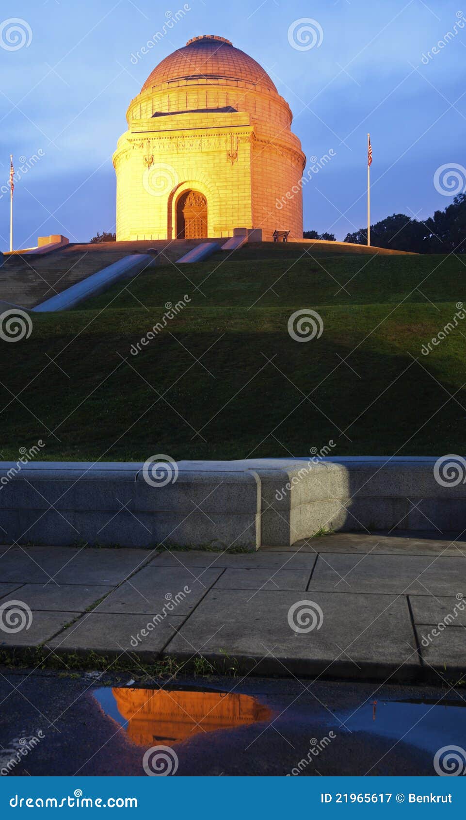 President William McKinley National Memorial Stock Image Image of