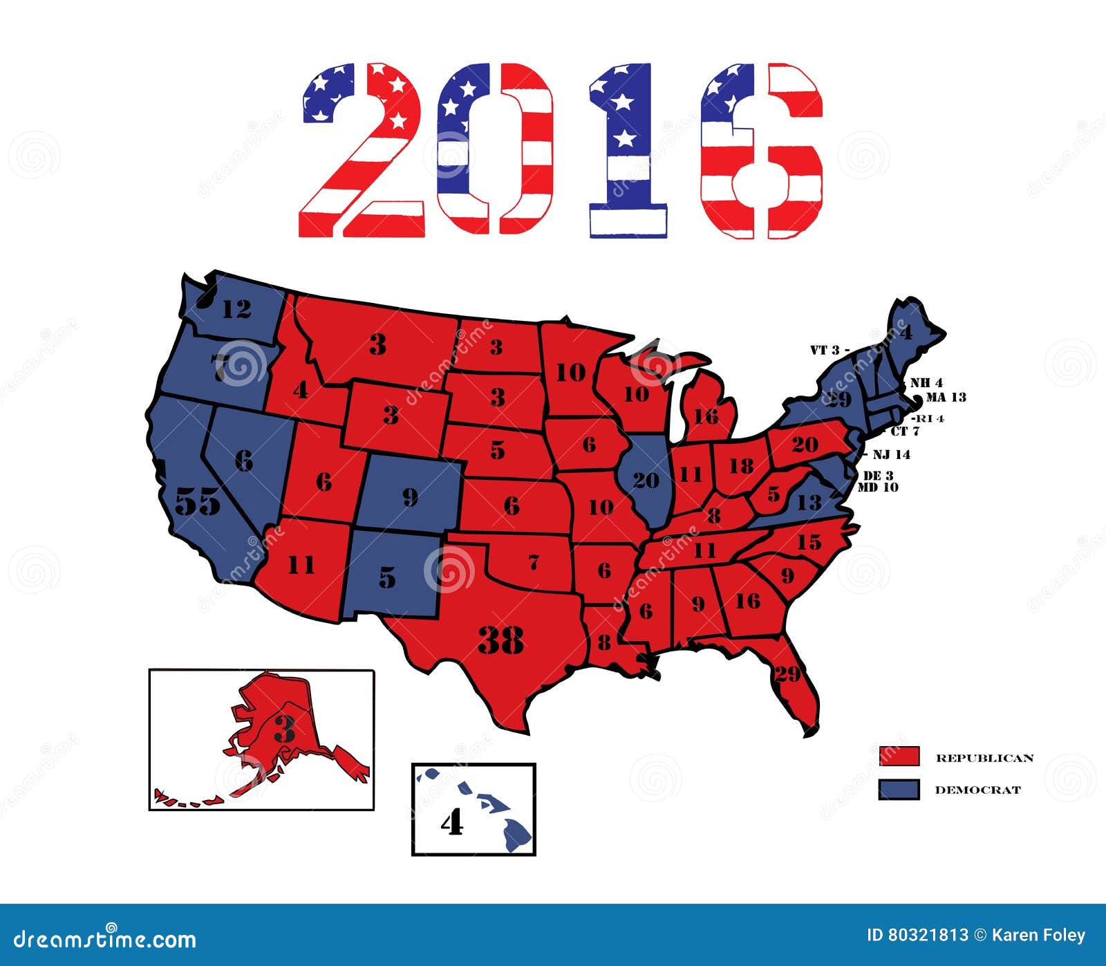 Red States Blue States Electoral Map Stock Illustrations – 24 Red States Blue States Electoral Illustrations, & Clipart -