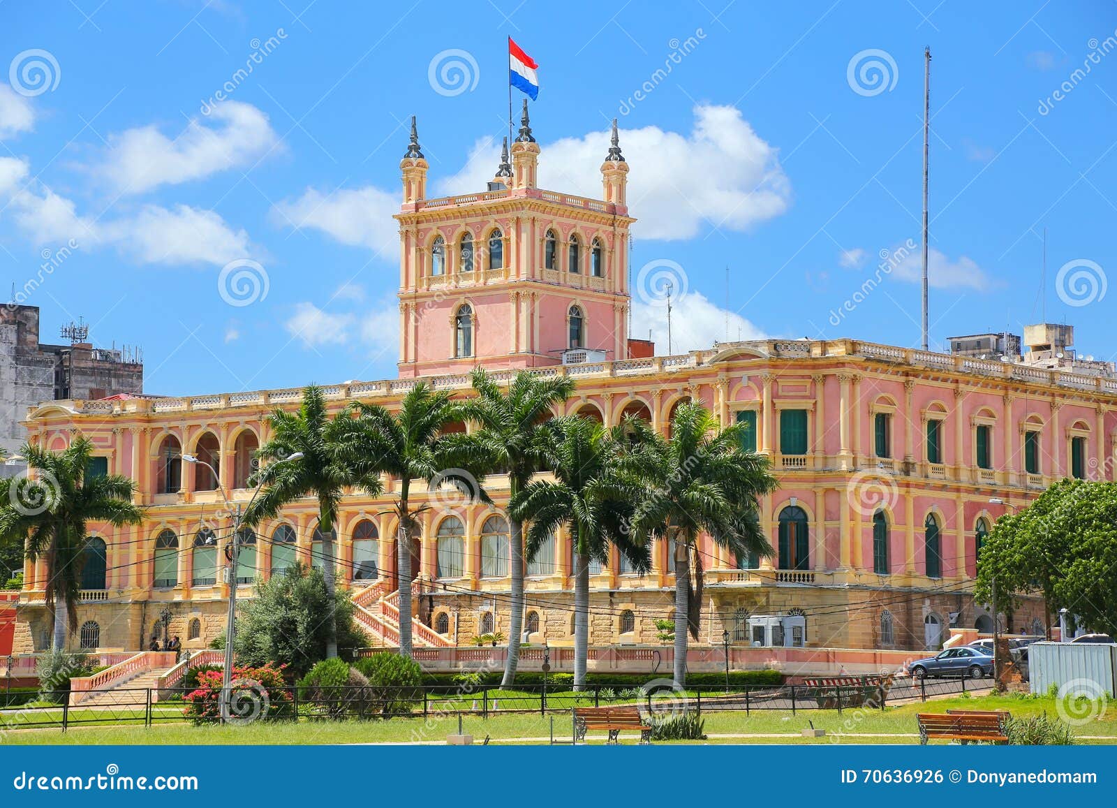 presidential palace in asuncion, paraguay