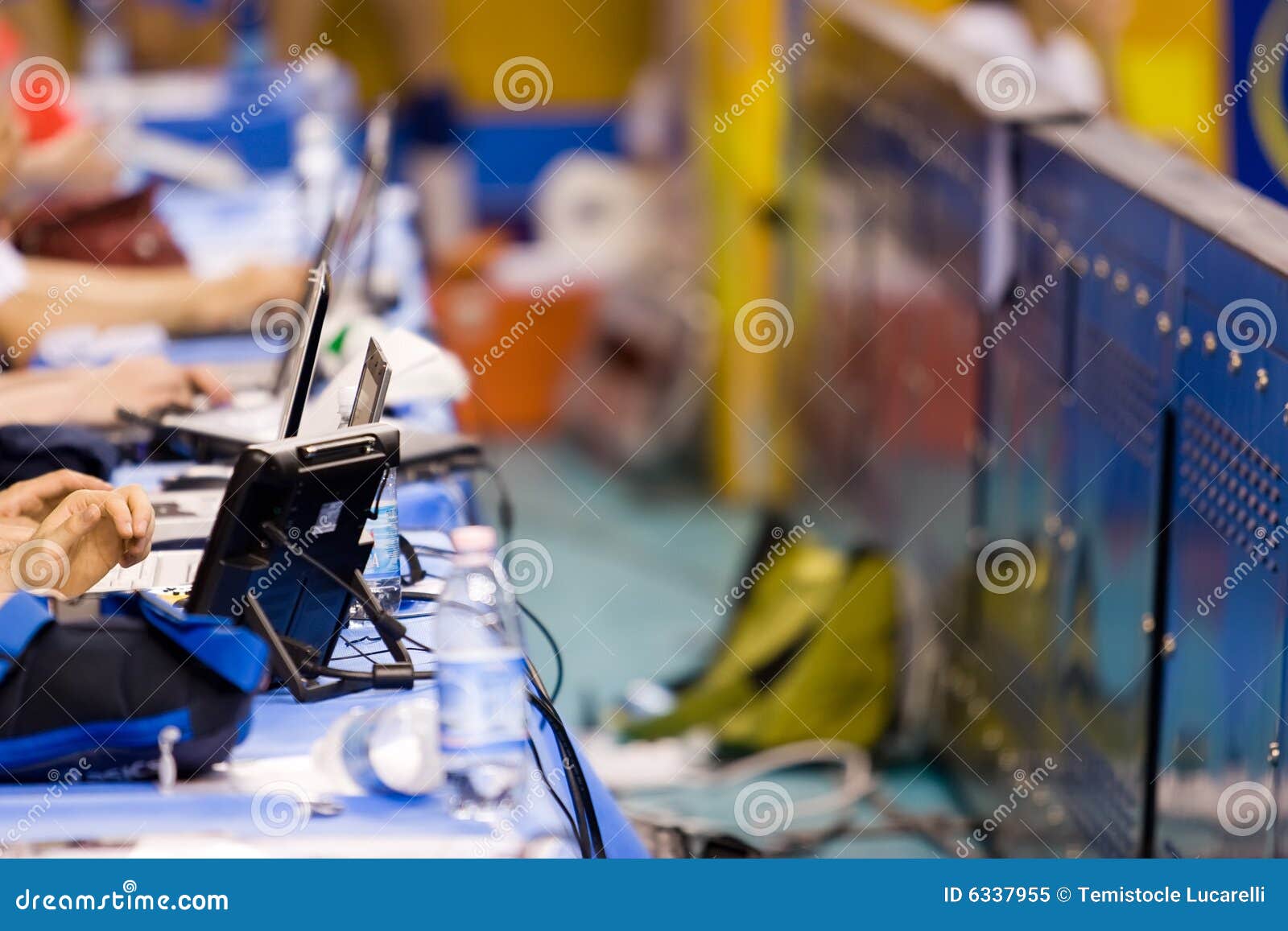 Press room stock image. Image of conference, accounting 6337955