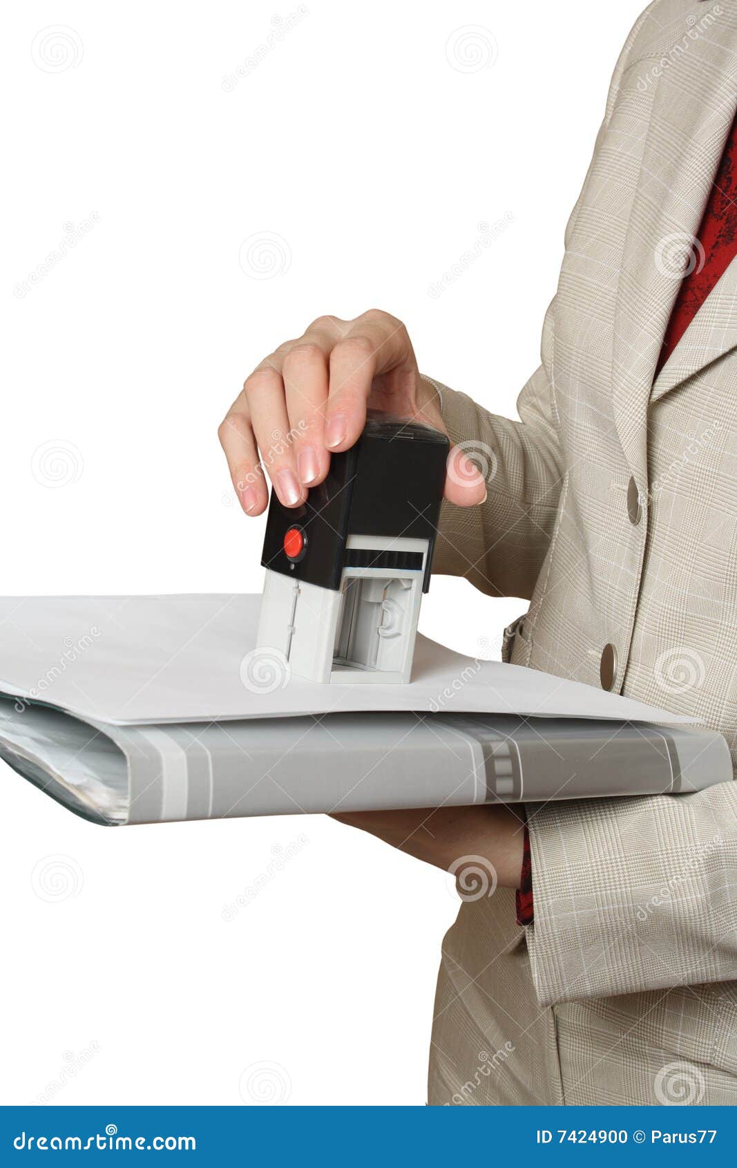 Press, stamp stock photo. Image of stamp, business, white 7424900