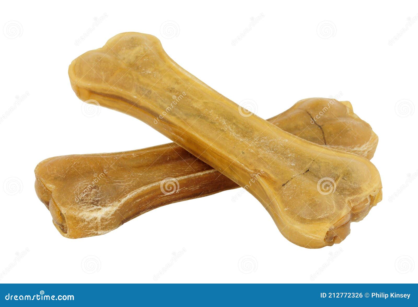 white rawhide dog chews