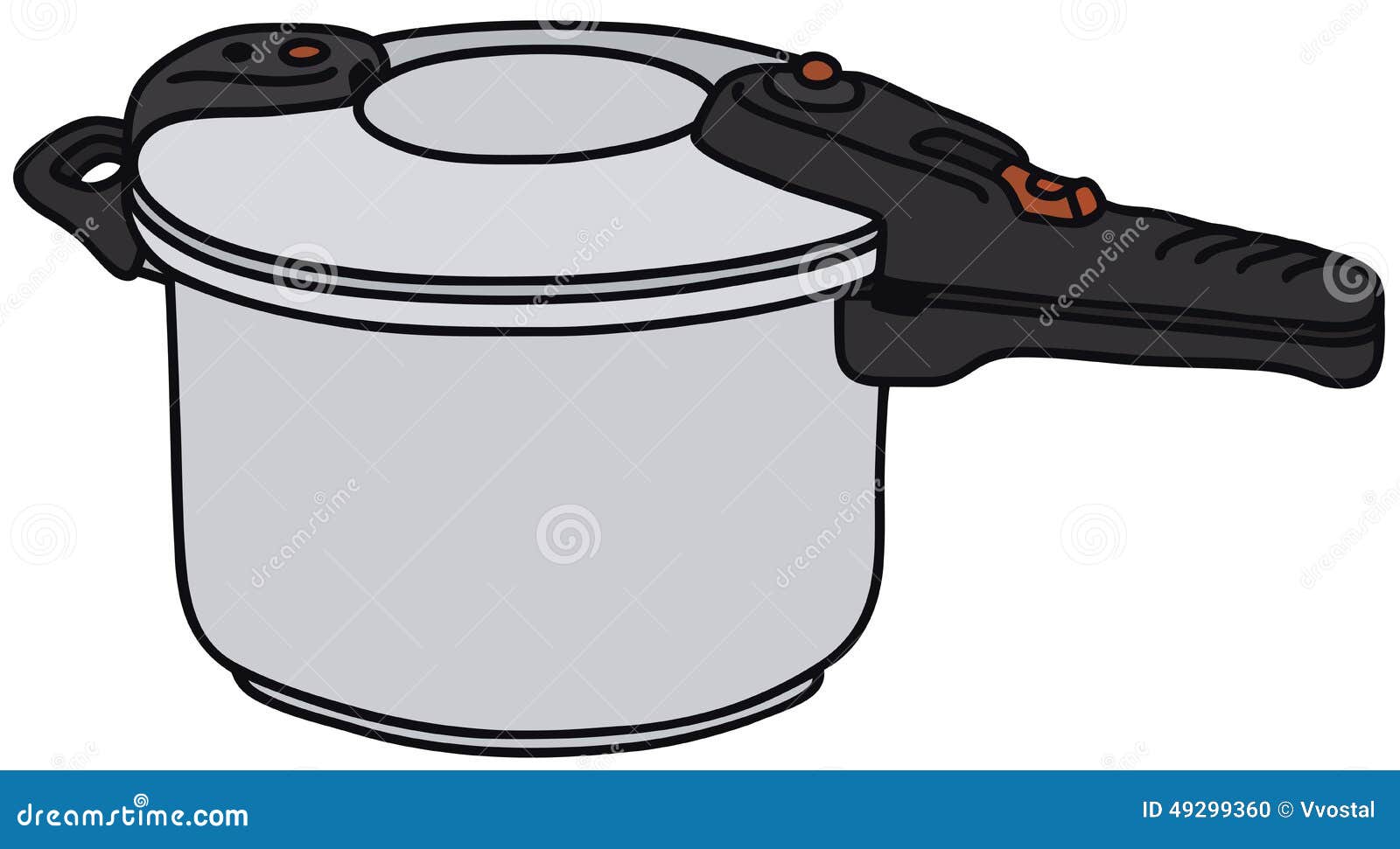 Pressure cooker stock vector. Illustration of vector - 49299360