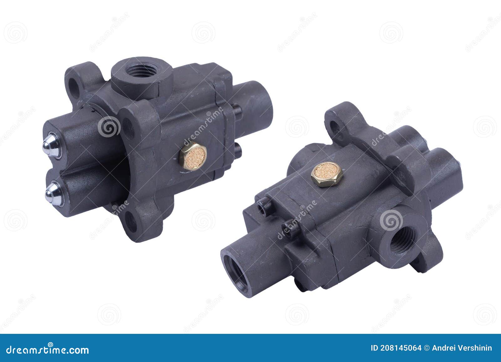 Pressure Limiting Valve in the Truck Brake System on an Isolated White