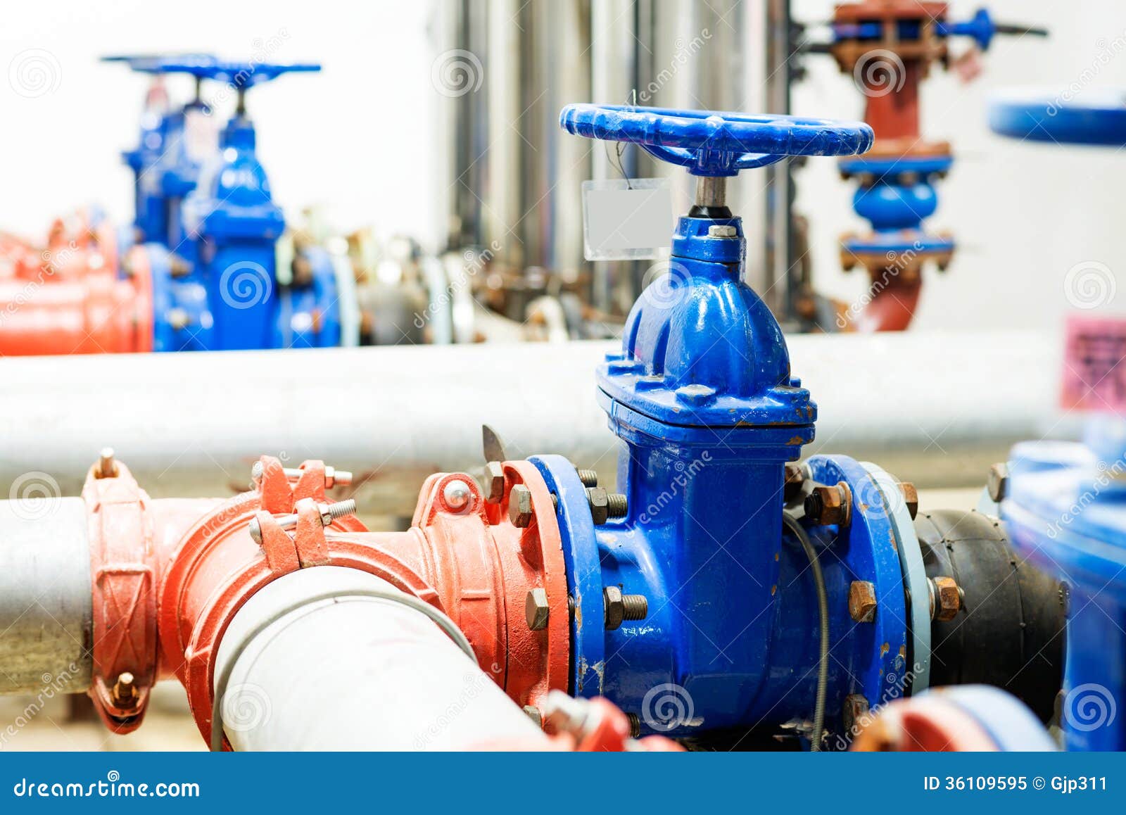Pressure Pump for Running Water Stock Image Image of bolt, safety