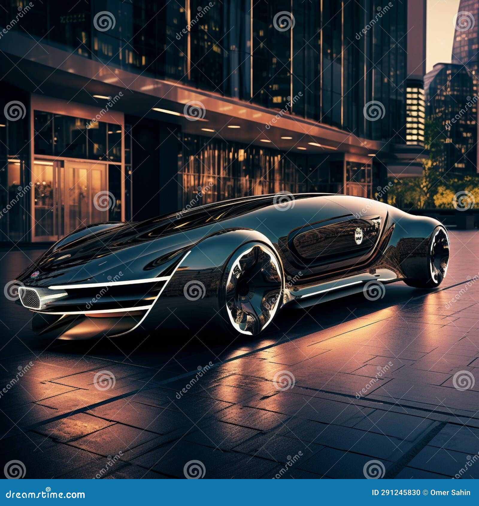 Prestige in Motion: a Mobile Statement of Success Stock Photo - Image