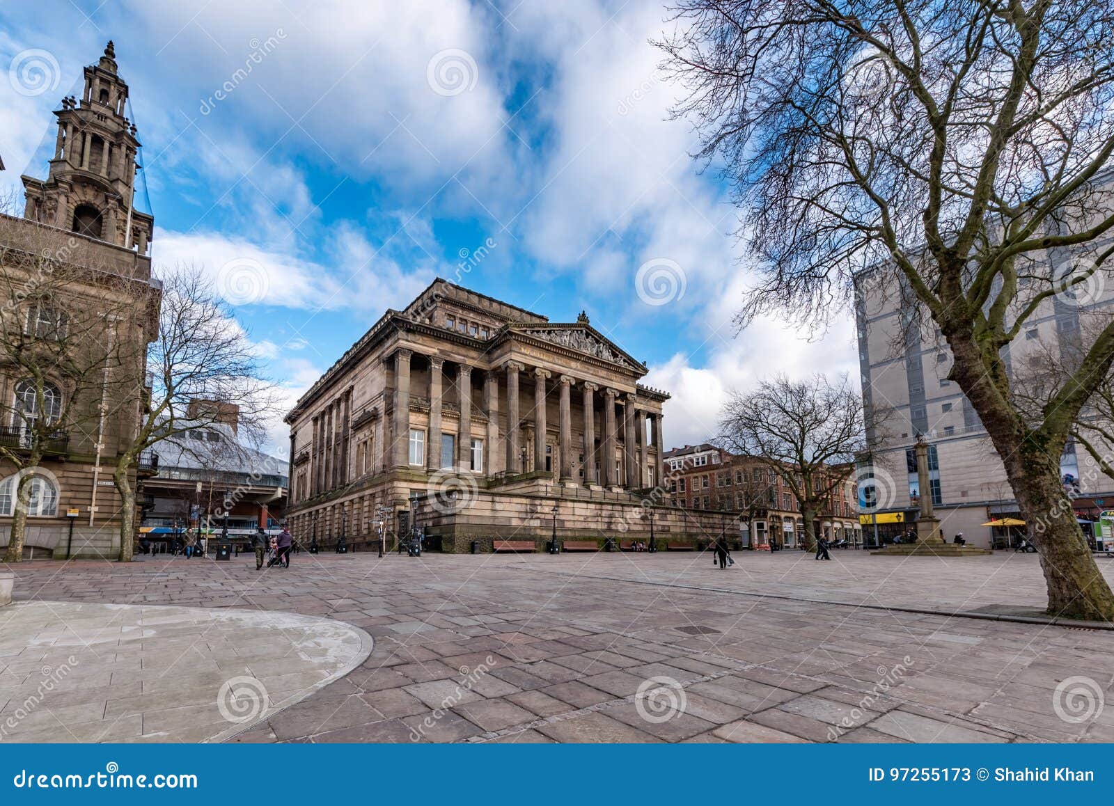 Preston Lancashire England Reino Unido Foto de archivo editorial