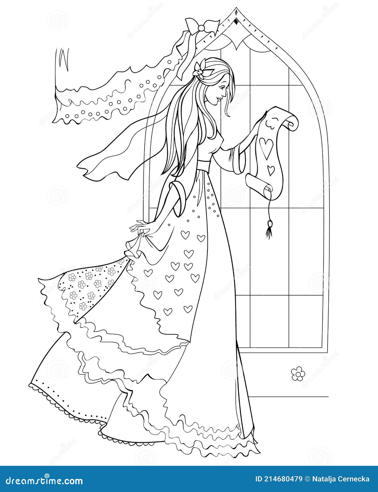 Desenhos de princesas para colorir - folhas para colorir de princesas  imprimíveis grátis