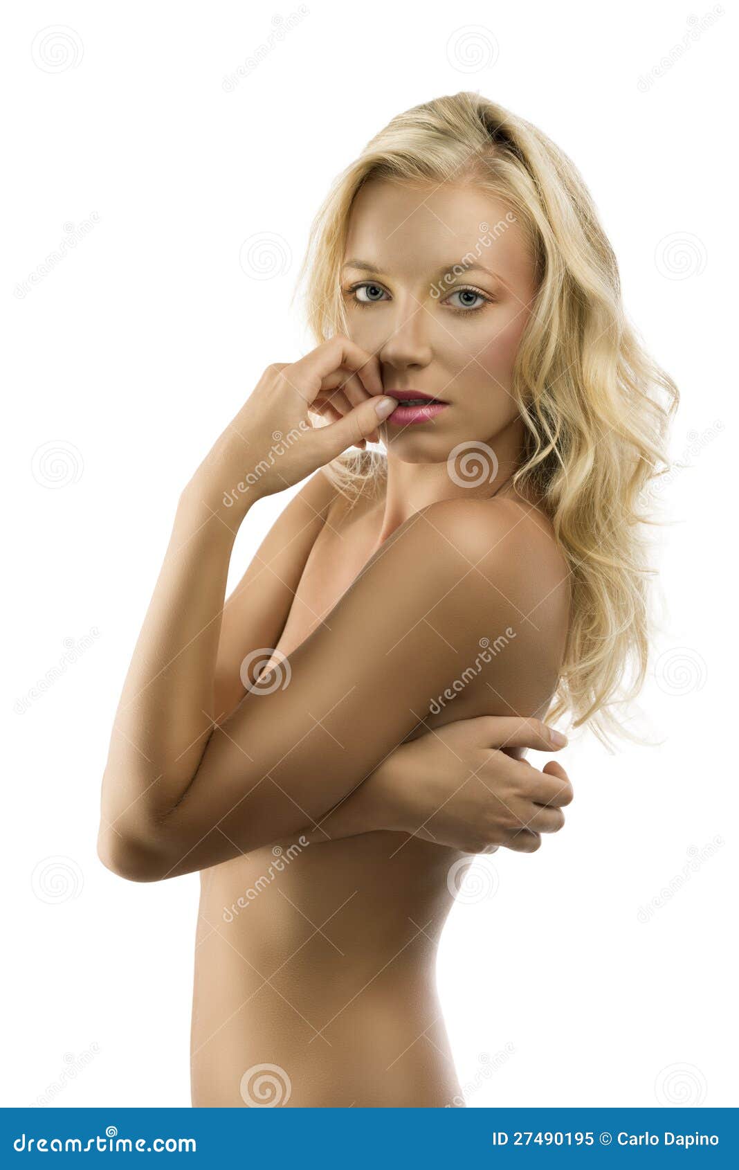 Nude Blonde Girl