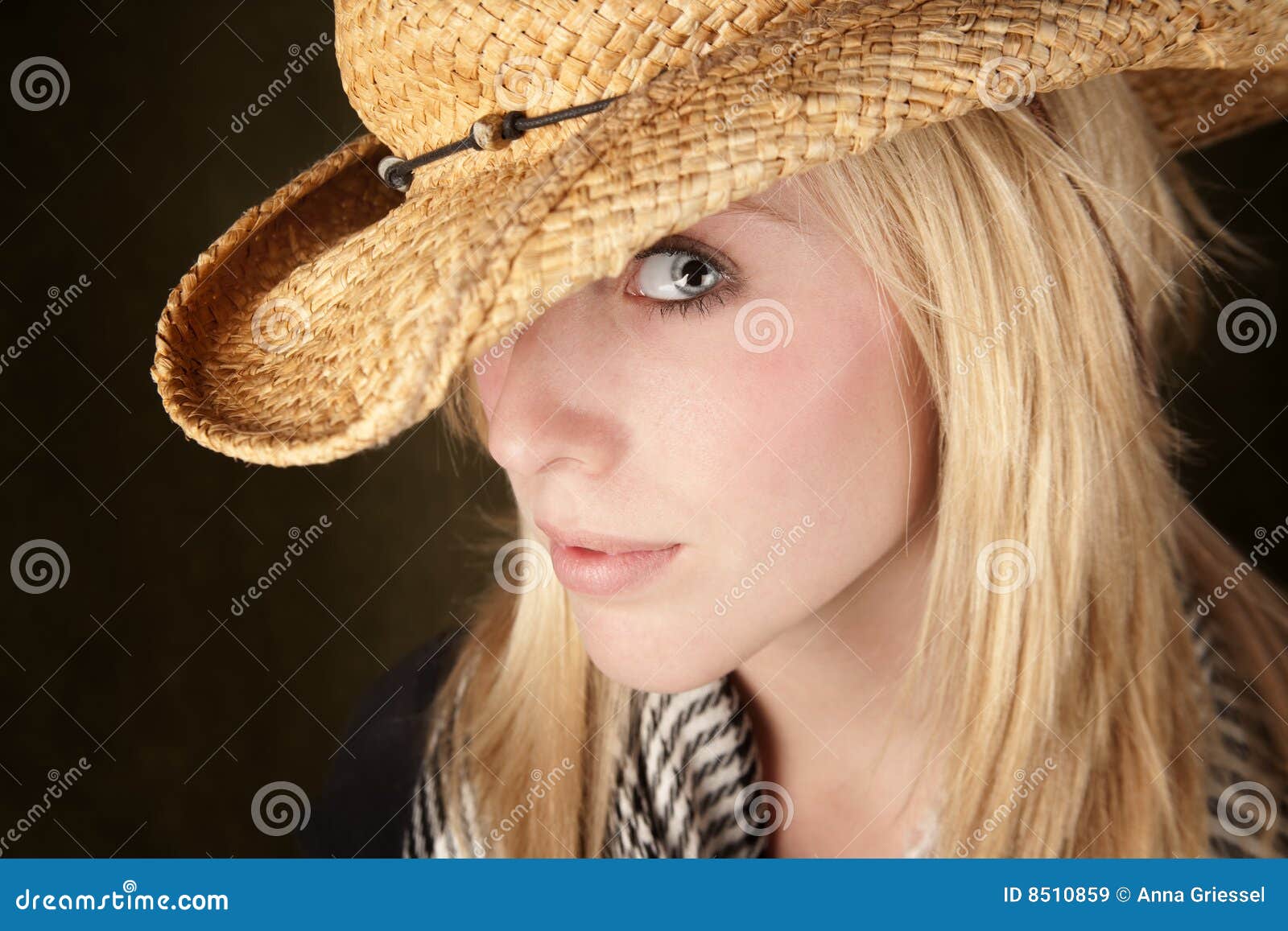 Blonde cowboy hat - wide 3