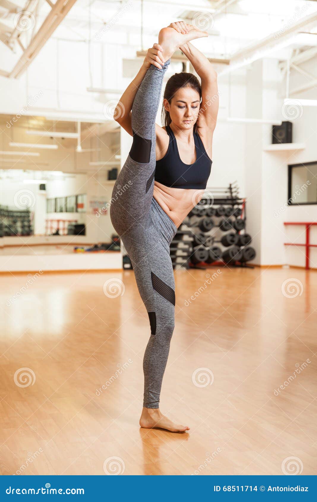 Pretty Girl Doing A Leg Split At The Gym Stock Photo Image Of Girl pretty-girl-doing-a-leg-split-at-the-gym-stock-photo-image-of-girl