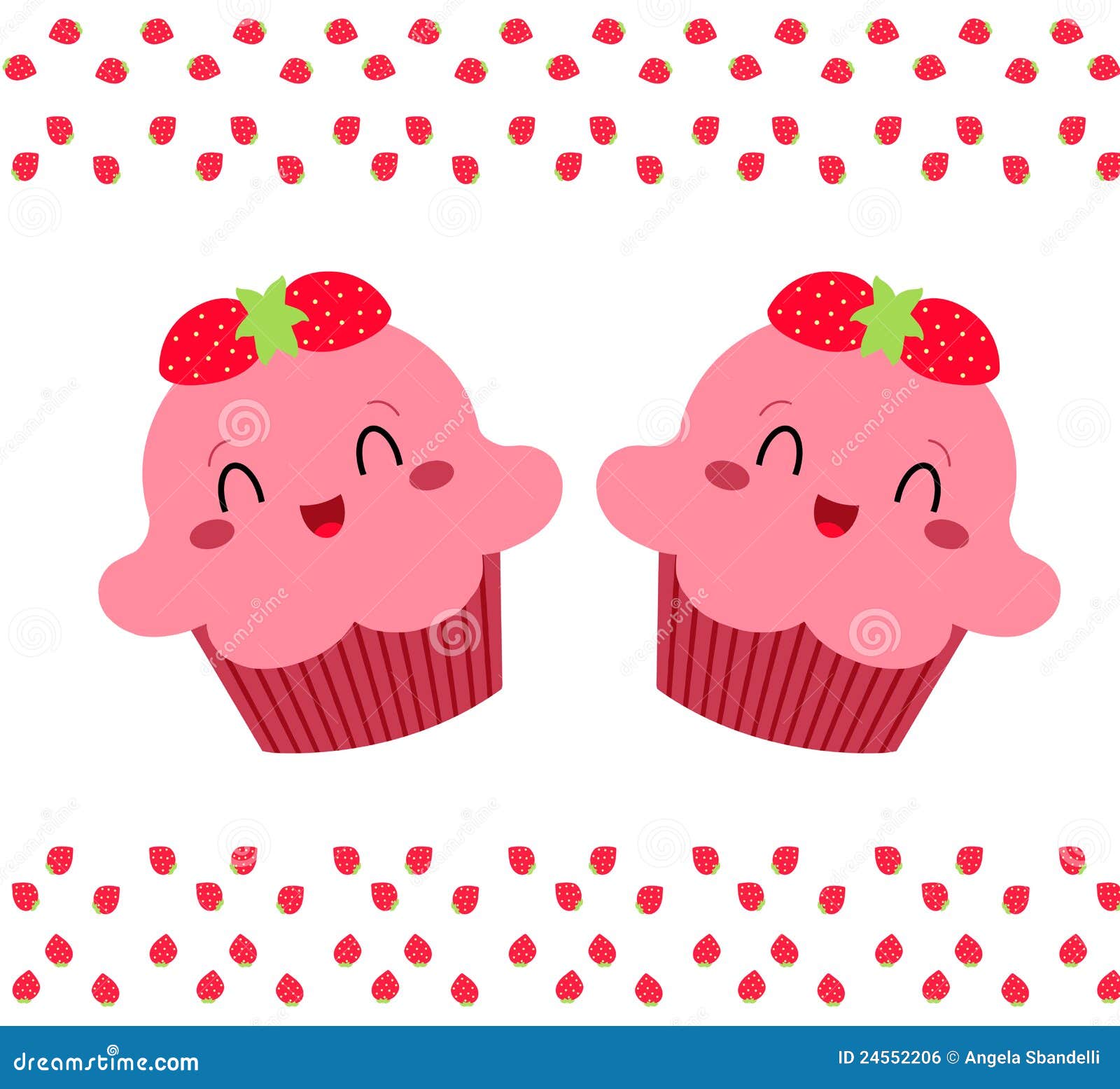 strawberry cupcake clipart - photo #23