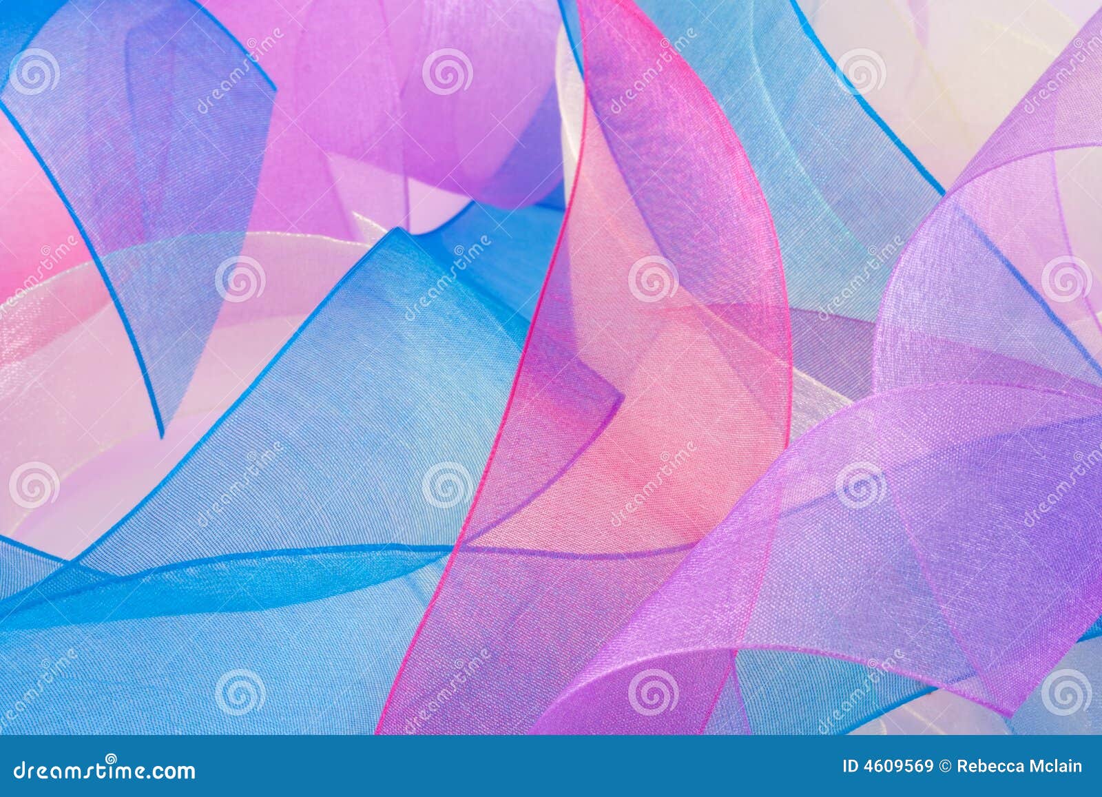Pretty ribbons stock image. Image of organza, purple, pretty 4609569