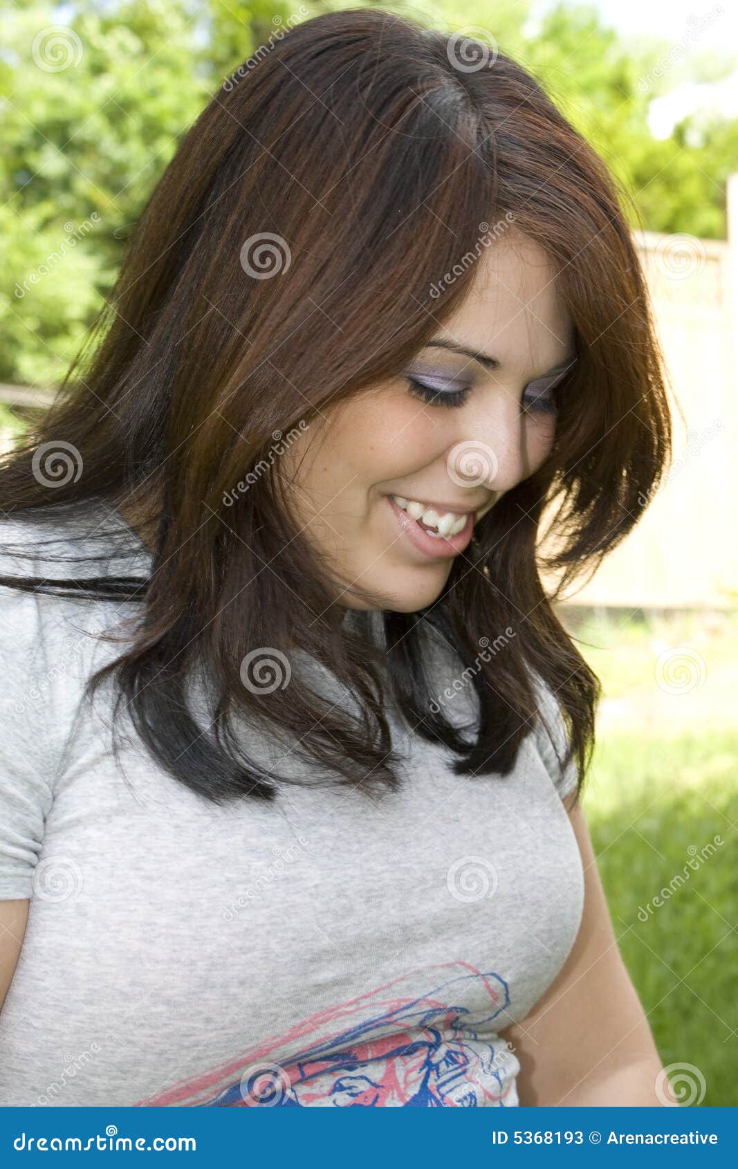 Pretty Spanish Girl stock image. Image of latin, happy - 5368193