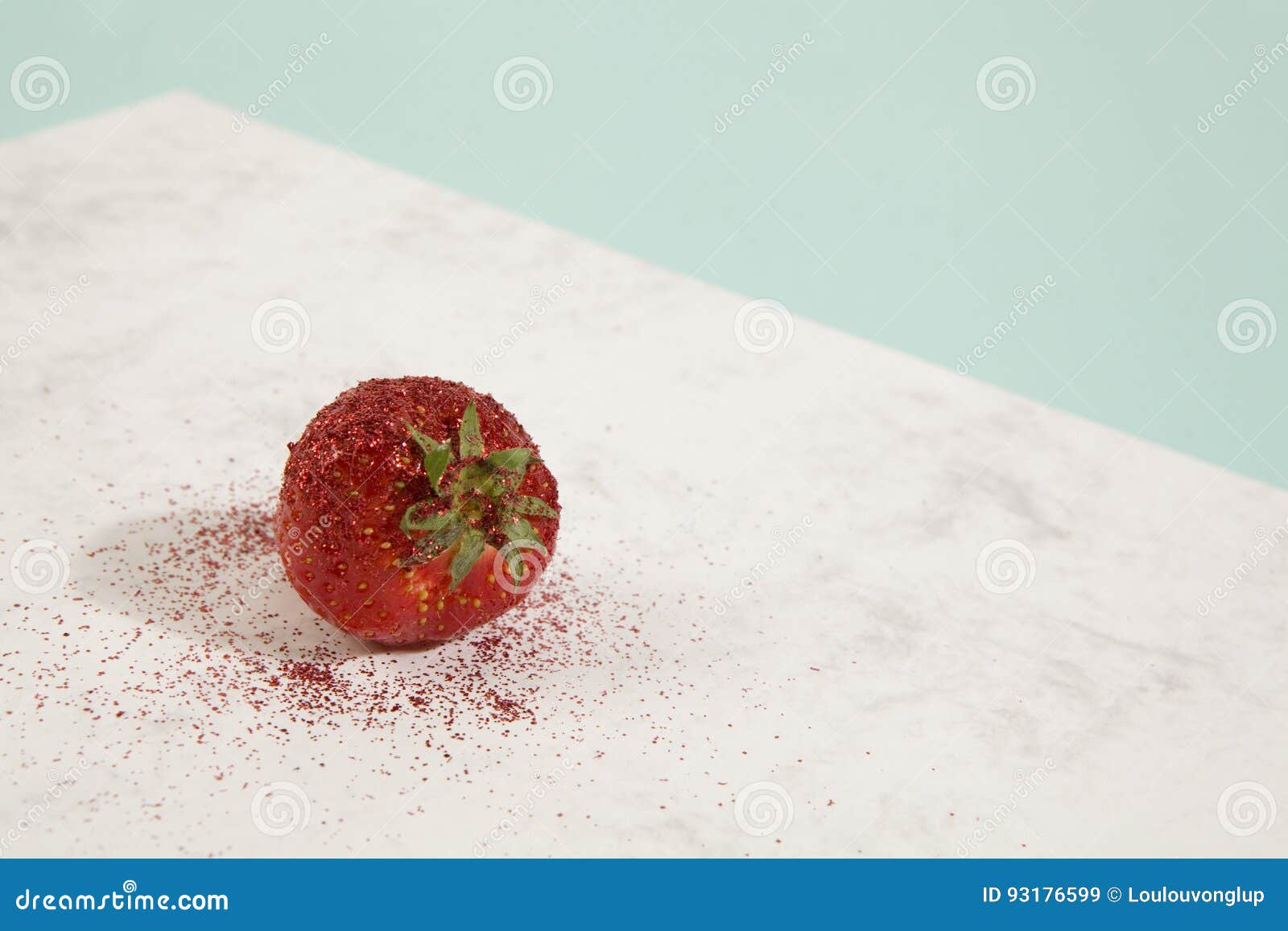sequin strawberry