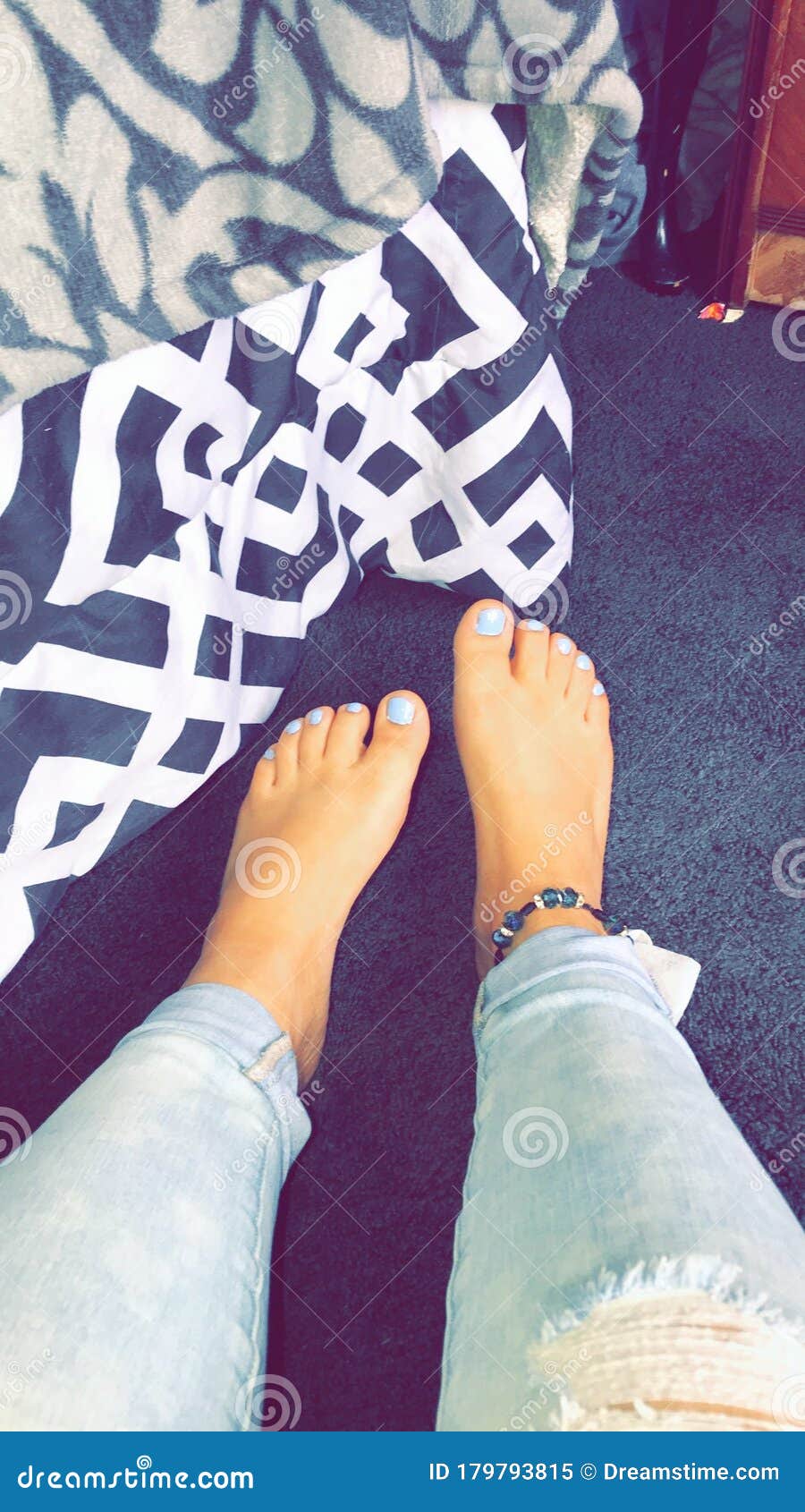 Toes com pretty 