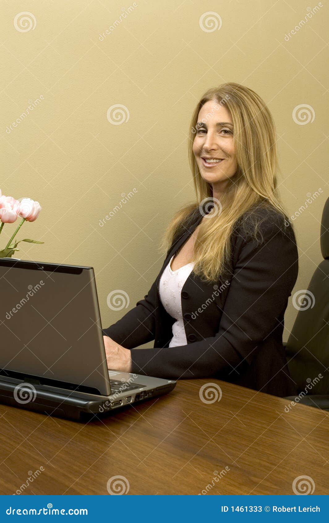 Busty on my desk