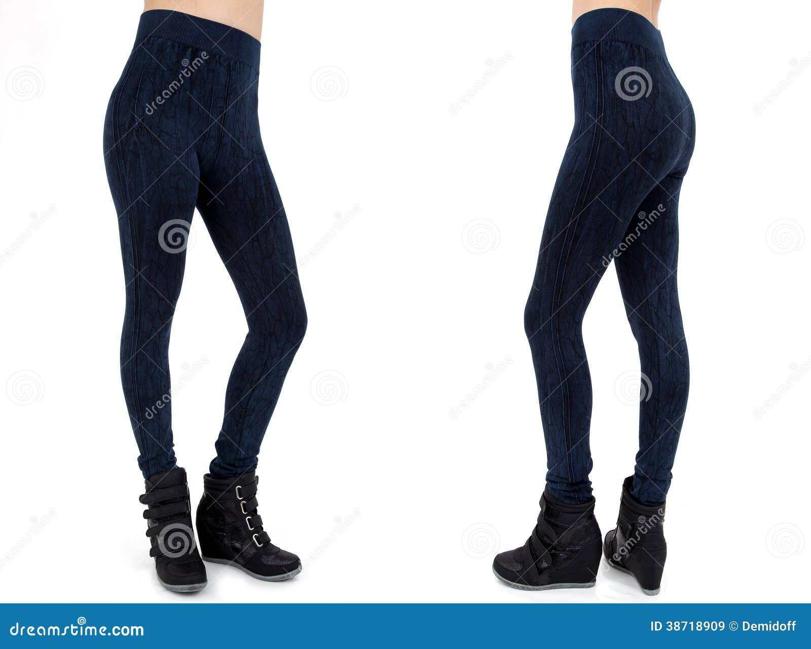 Download Pretty women in leggings stock image. Image of rear ...