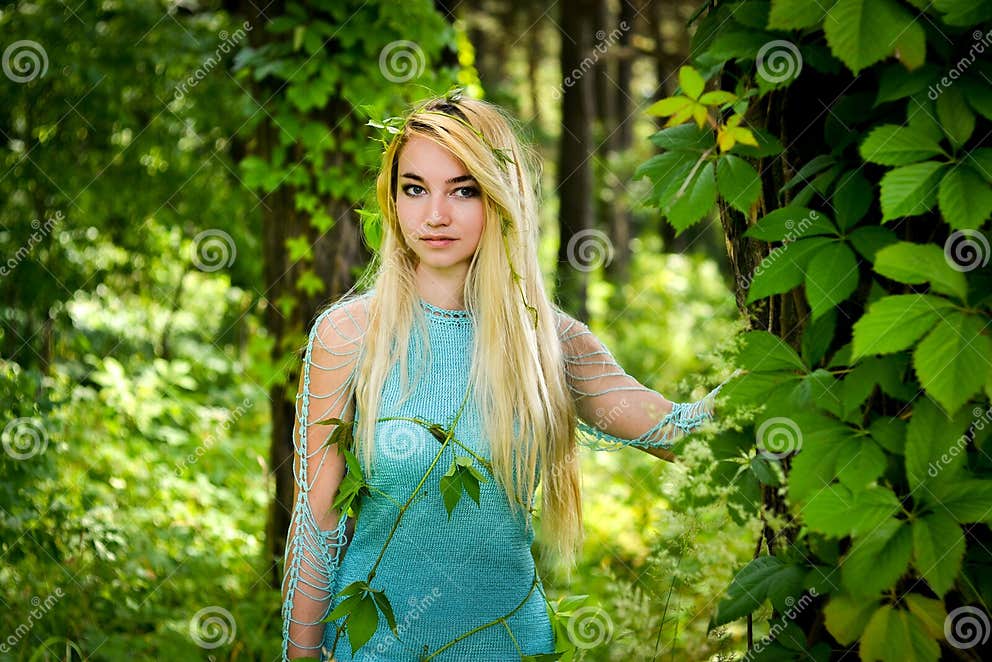 Turquoise Dress and Blonde Hair Outfit - wide 10