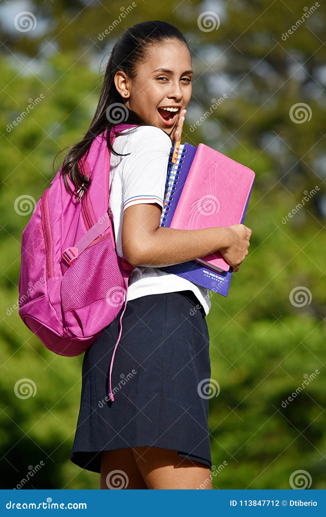 Latina School Girl