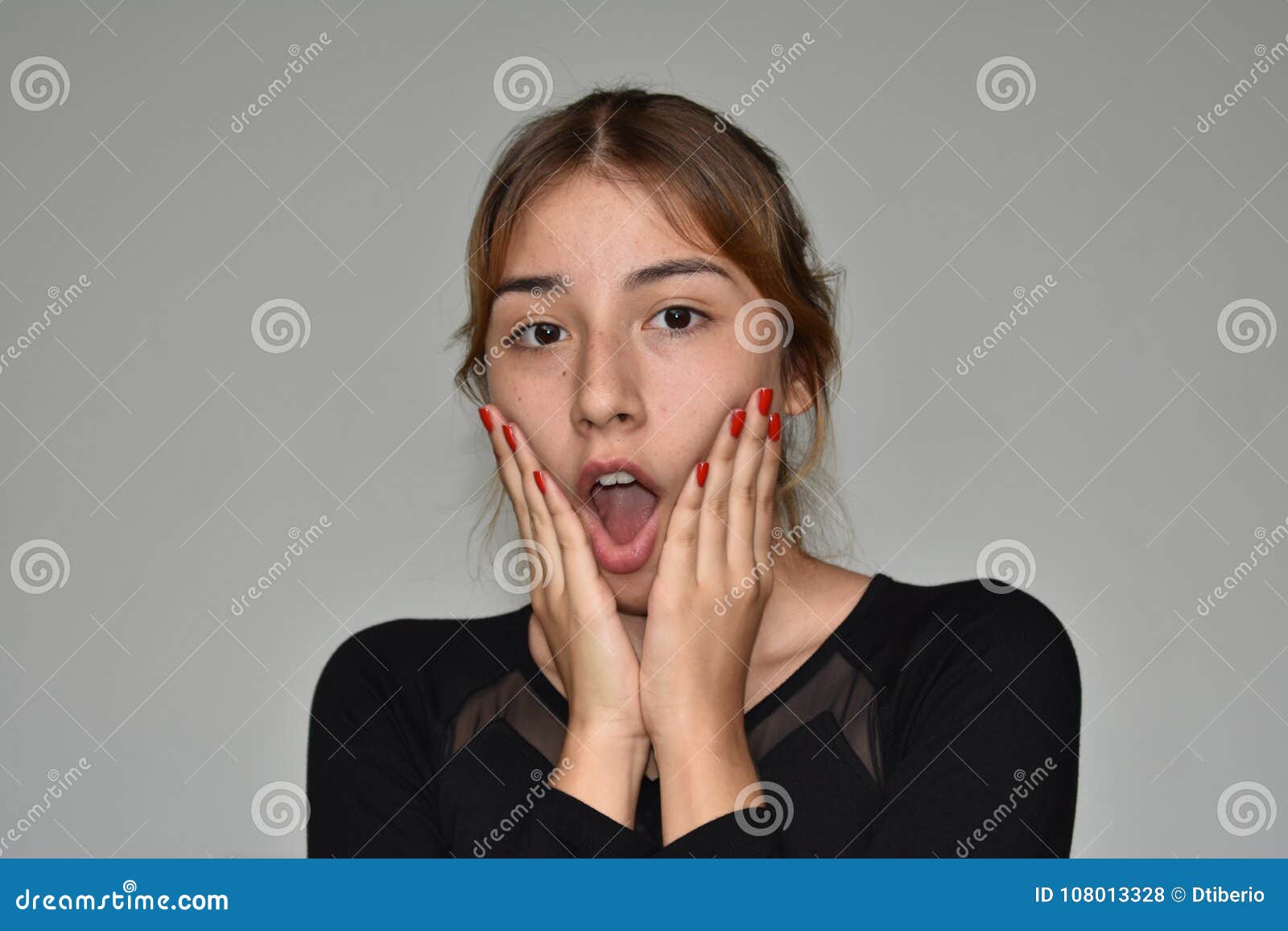 Young Girl Shocked Telegraph 