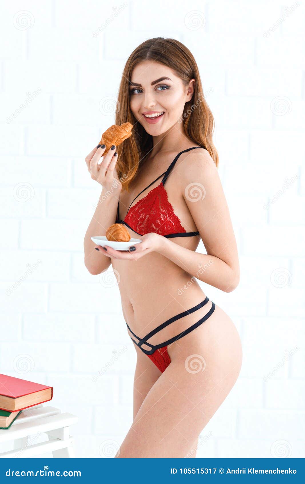 https://thumbs.dreamstime.com/z/pretty-young-girl-red-lace-underwear-posing-camera-beauty-erotic-concept-sexy-woman-croissant-white-105515317.jpg