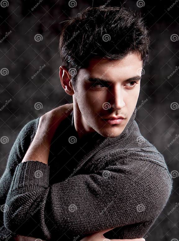 Pretty young man stock image. Image of beautiful, patience - 11875491