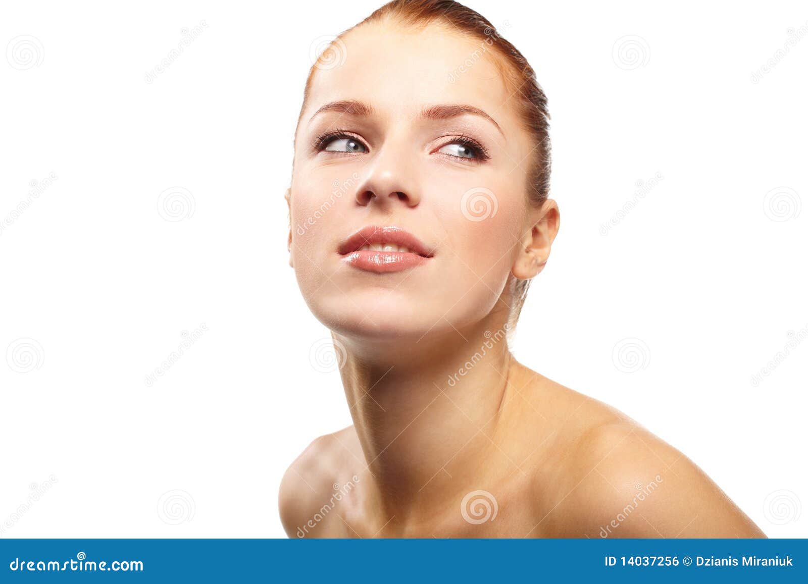 Pretty young naked woman stock photo. Image of flirt - 14037256